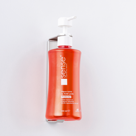 Cosmetice Hoteliere - Suport Inox Pt. Flacon De 330 ml/ 4 bucati/ bax