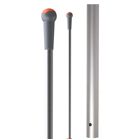 Cozi - Coada aluminiu D23 X 145 cm / 1 set/ 25 bax