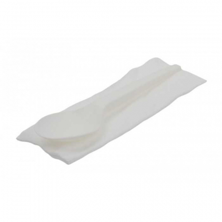 Tacamuri - Set Tacamuri Bio/ Reutilizabile, lingura + servetel/ 100 set/ 10 bax