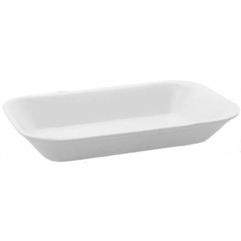 Ambalaje si Consumabile - Tavita XPS, Alba, 220 x 145 x 35 mm/ 100 set/ 2 bax