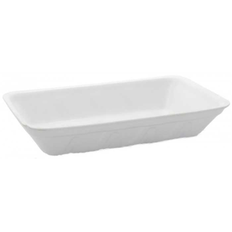 Ambalaje si Consumabile - Tavita XPS, Alba, 220 x 138 x 40 mm/ 100 set/ 2 bax