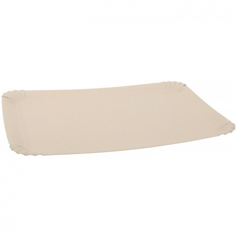 Articole din Carton Alb - Tavita T10, Alb, 230 x 195 mm/ 100 set/ 5 bax