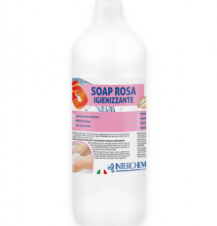 Produse de Curatenie - Uni5 Extra Soap Rosa Igienizzante, Sapun lichid, roz, 1 kg