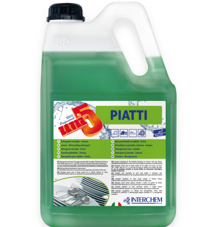 Spalare Manuala - Uni5 Piatti, Detergent lichid, vase, manual 5 kg