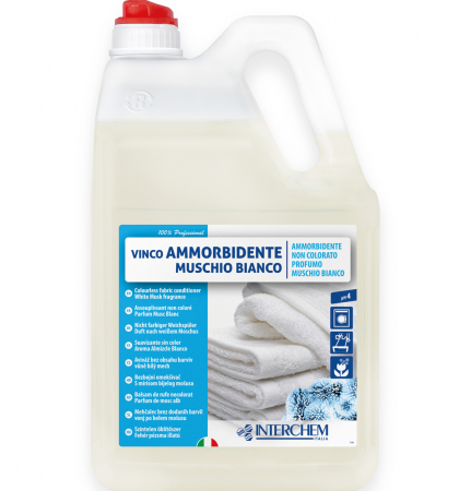 Detergenti pentru Rufe - Vinco Ammorbidente Muschio Bianco, Balsam 5 kg