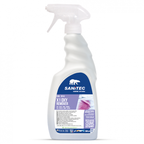 Detergenti pentru Rufe - X1 Oxy Remover, Solutie pretratare pete 500 ml