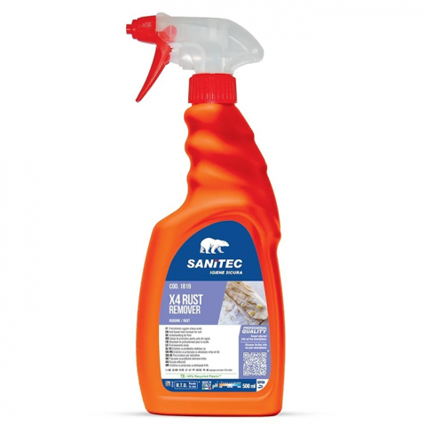 Detergenti pentru Rufe - X4 Rust Remover, Solutie pretratare pete 500 ml