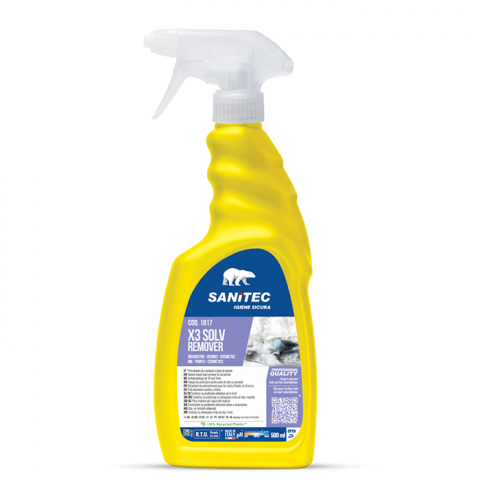 Detergenti pentru Rufe - X3 Solv Remover, Solutie pretratare pete 500 ml