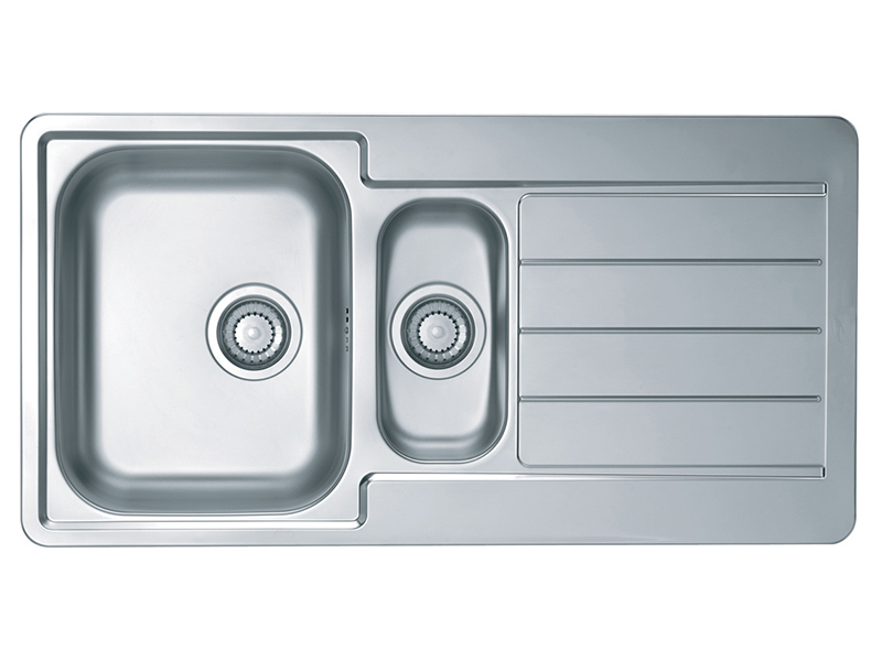 LINE - Chiuveta inox Line 10 satin