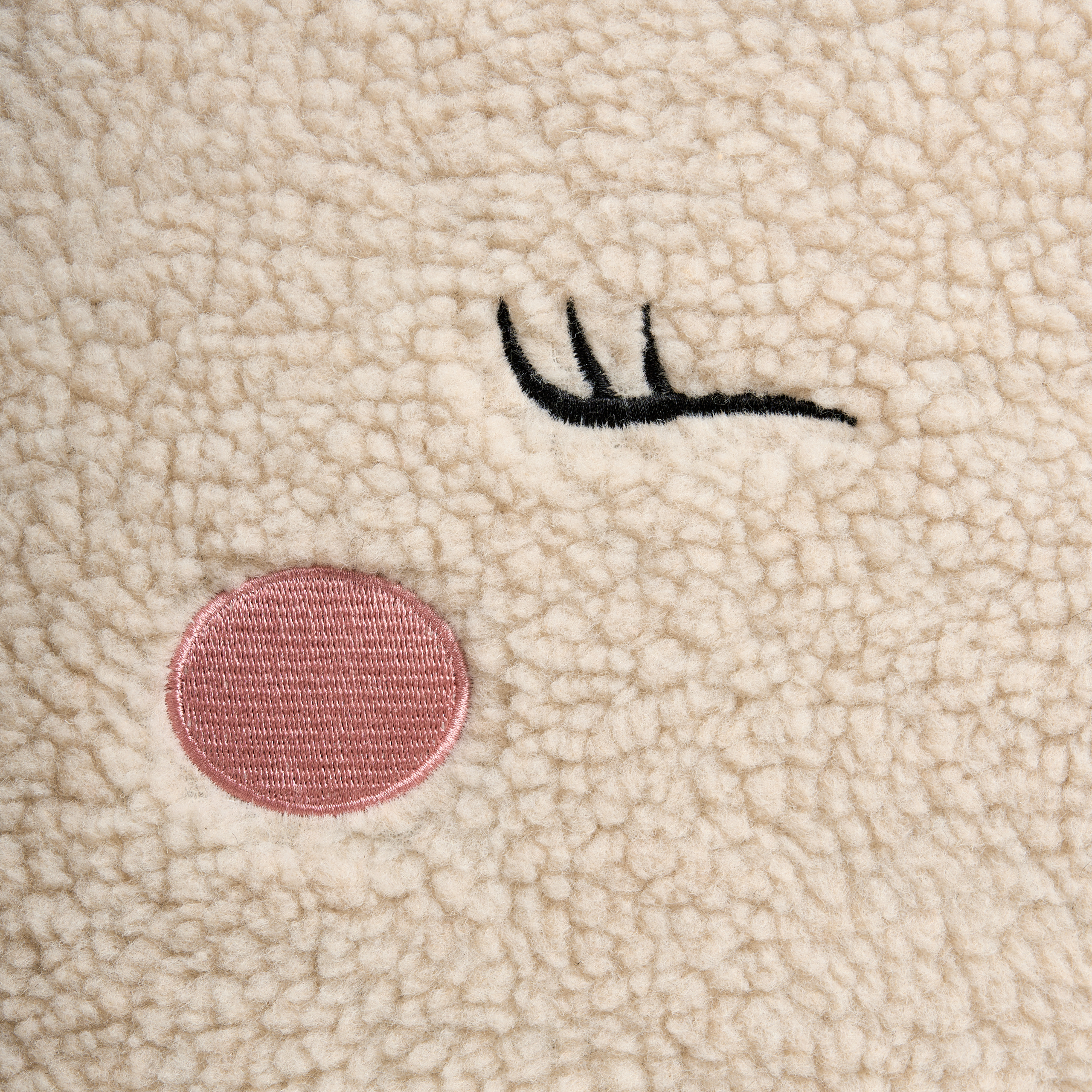 Fotoliu pentru copii Unicorn LULEA Boucle Bej deschis [10]