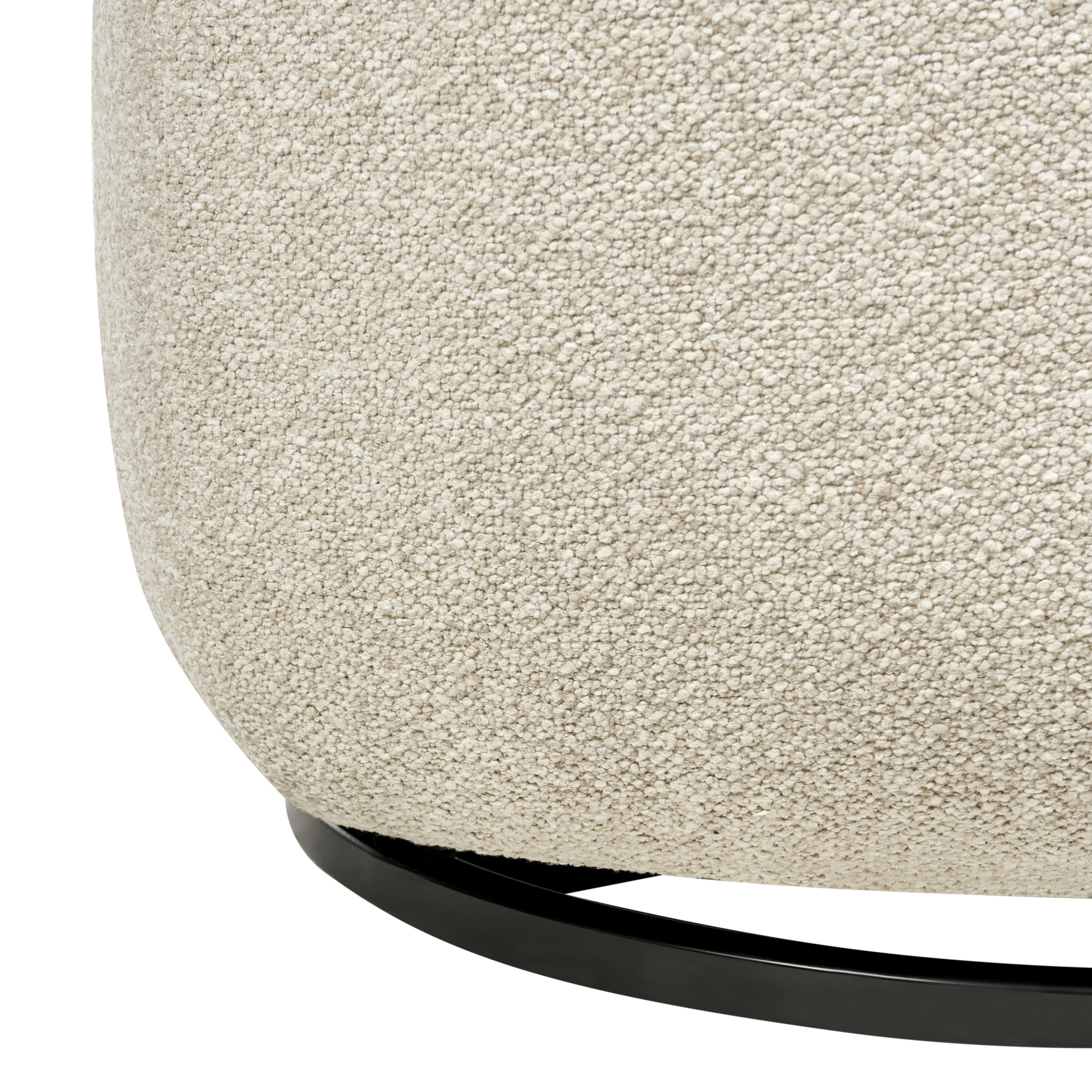 Fotoliu rotativ MOLLEBY Boucle Bej deschis [9]