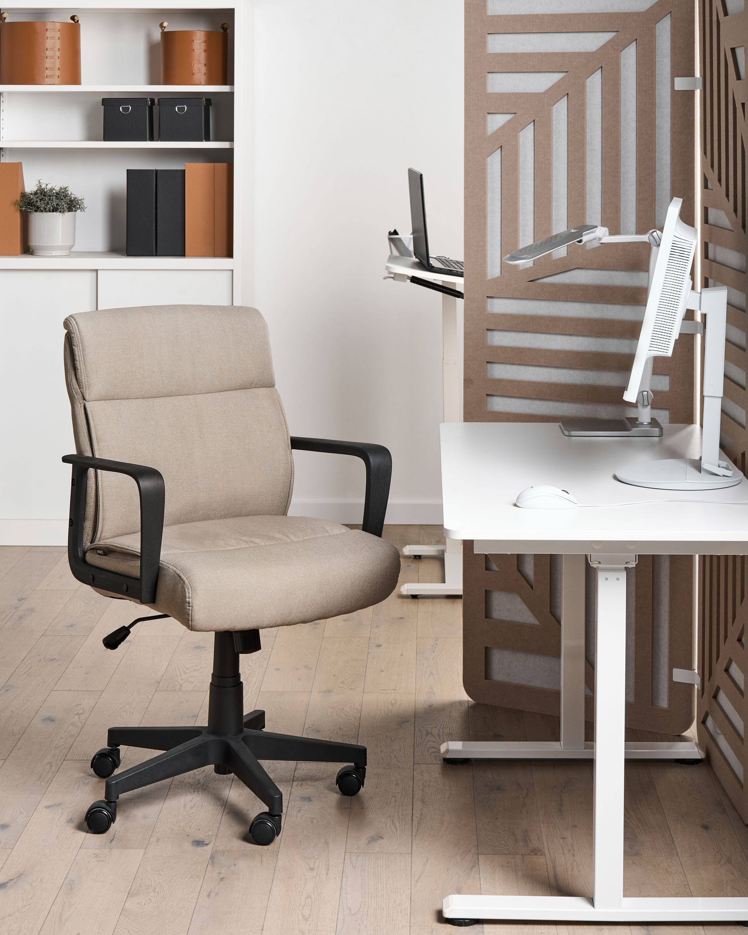 Scaun de birou - Scaun ergonomic BYRON  Bej