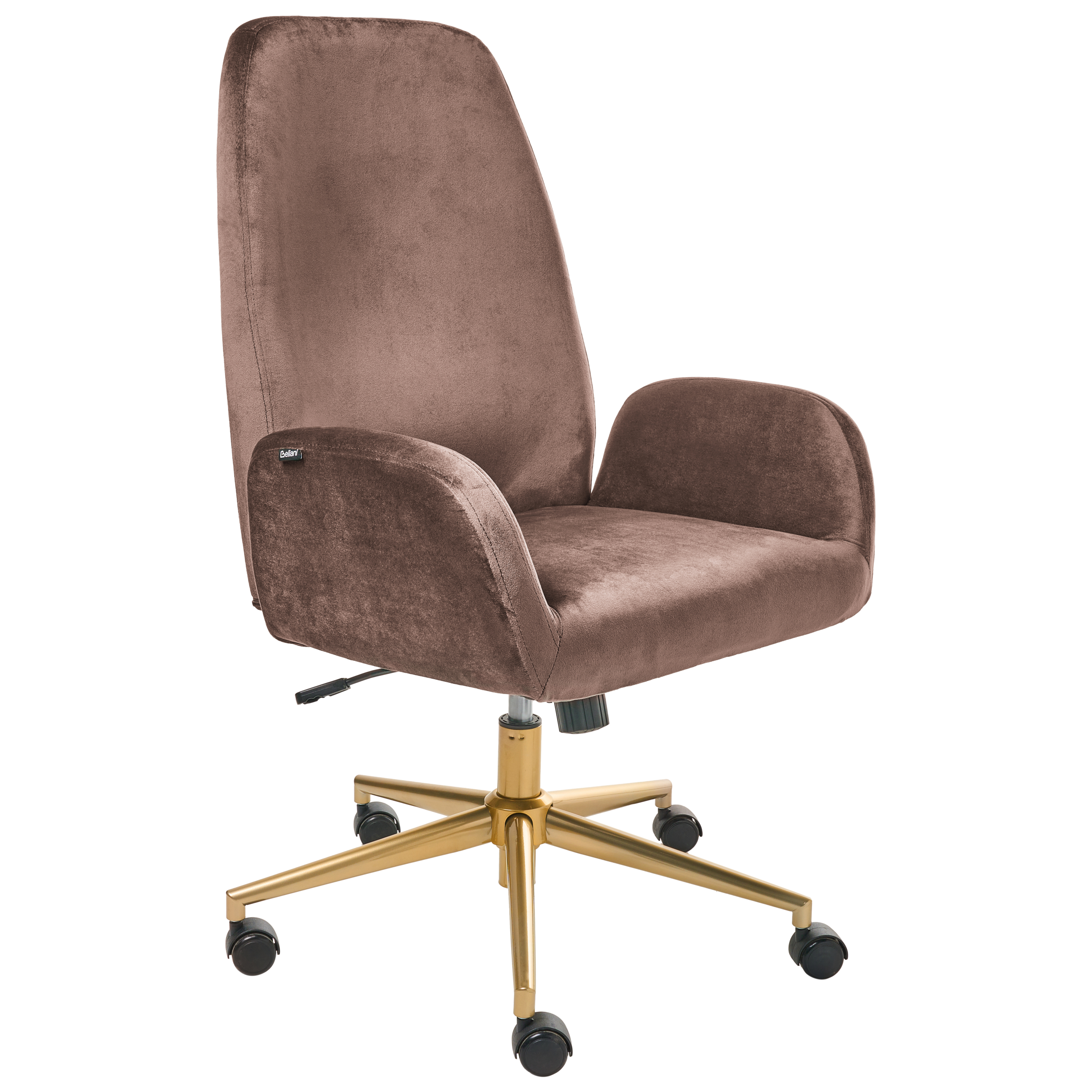 Ergonomic chair CLARE Brown Velvet [2]