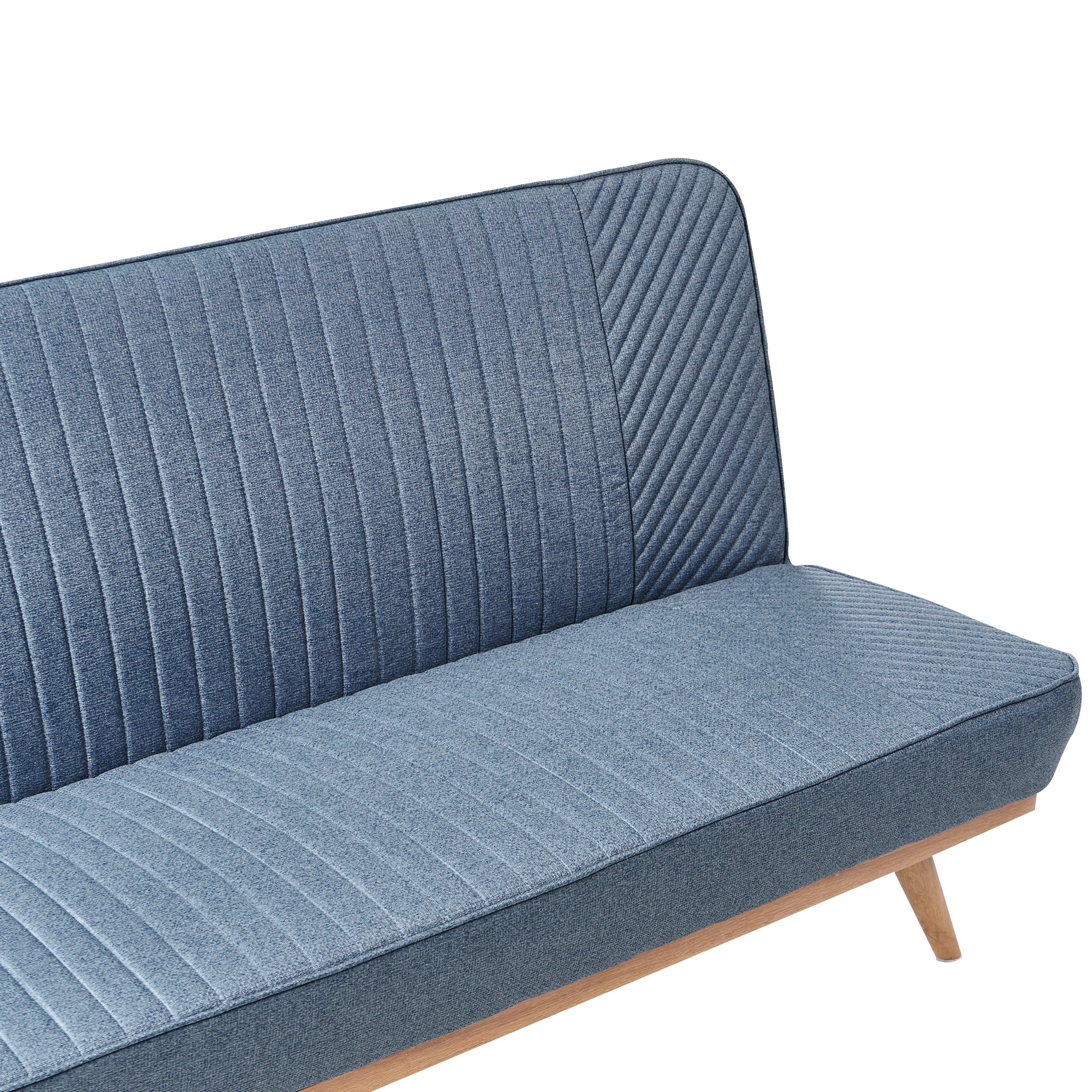 Canapea extensibilă cu 2 locuri KALFAFEL  Albastru [8]