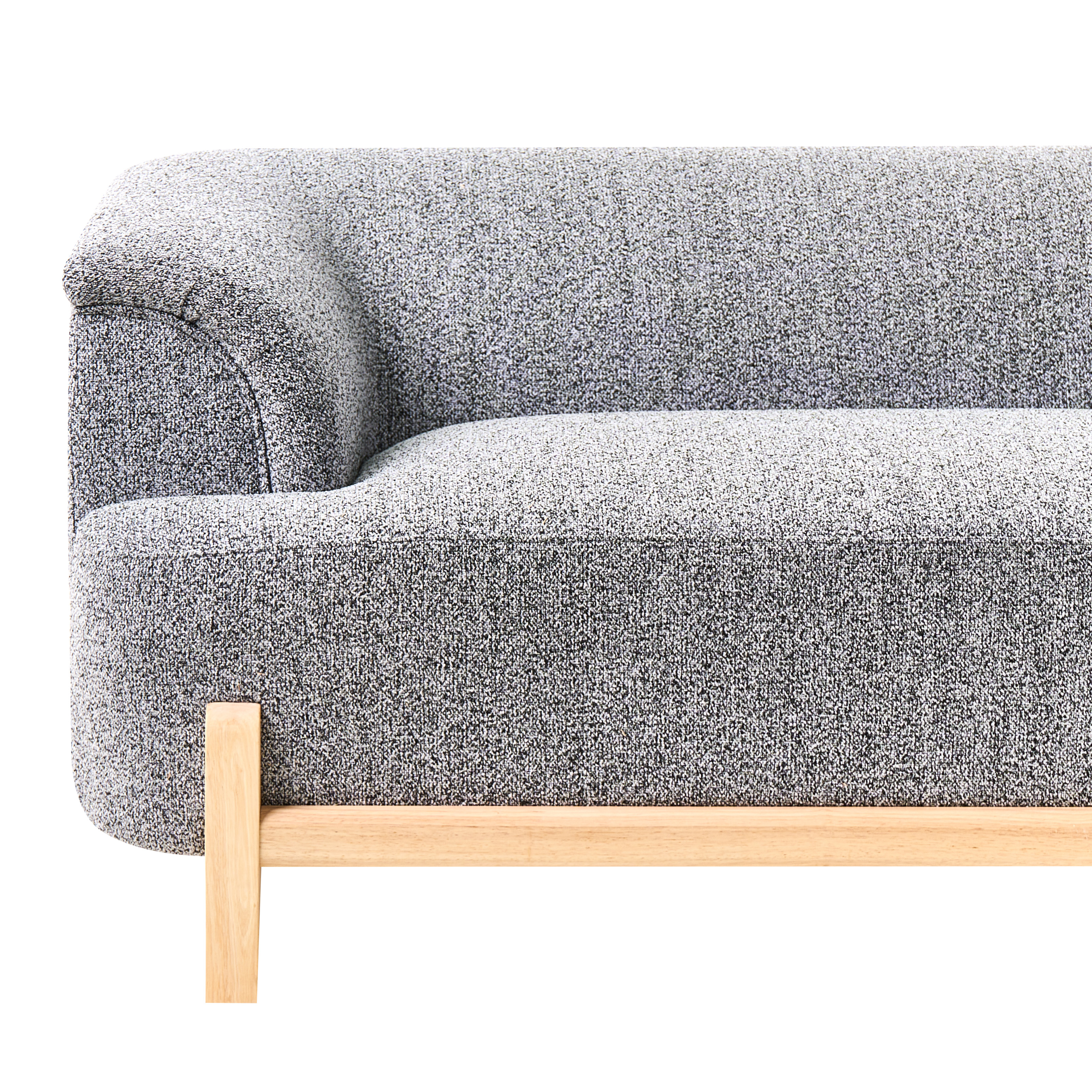 3-seater sofa ALNOR Dark Grey [7]