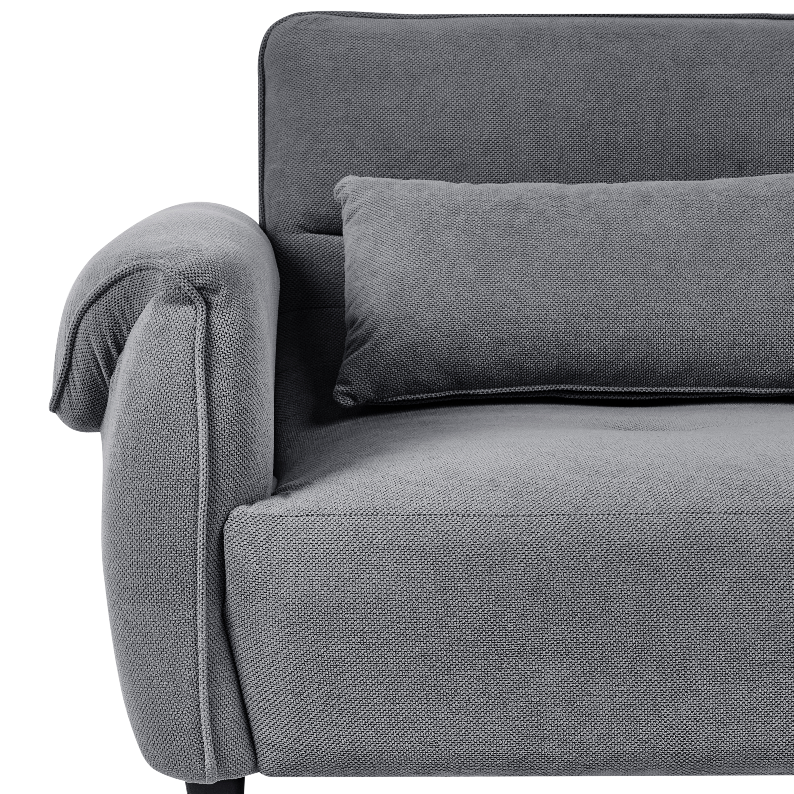 Canapea cu 3 locuri WETLAN  Gri închis [8]