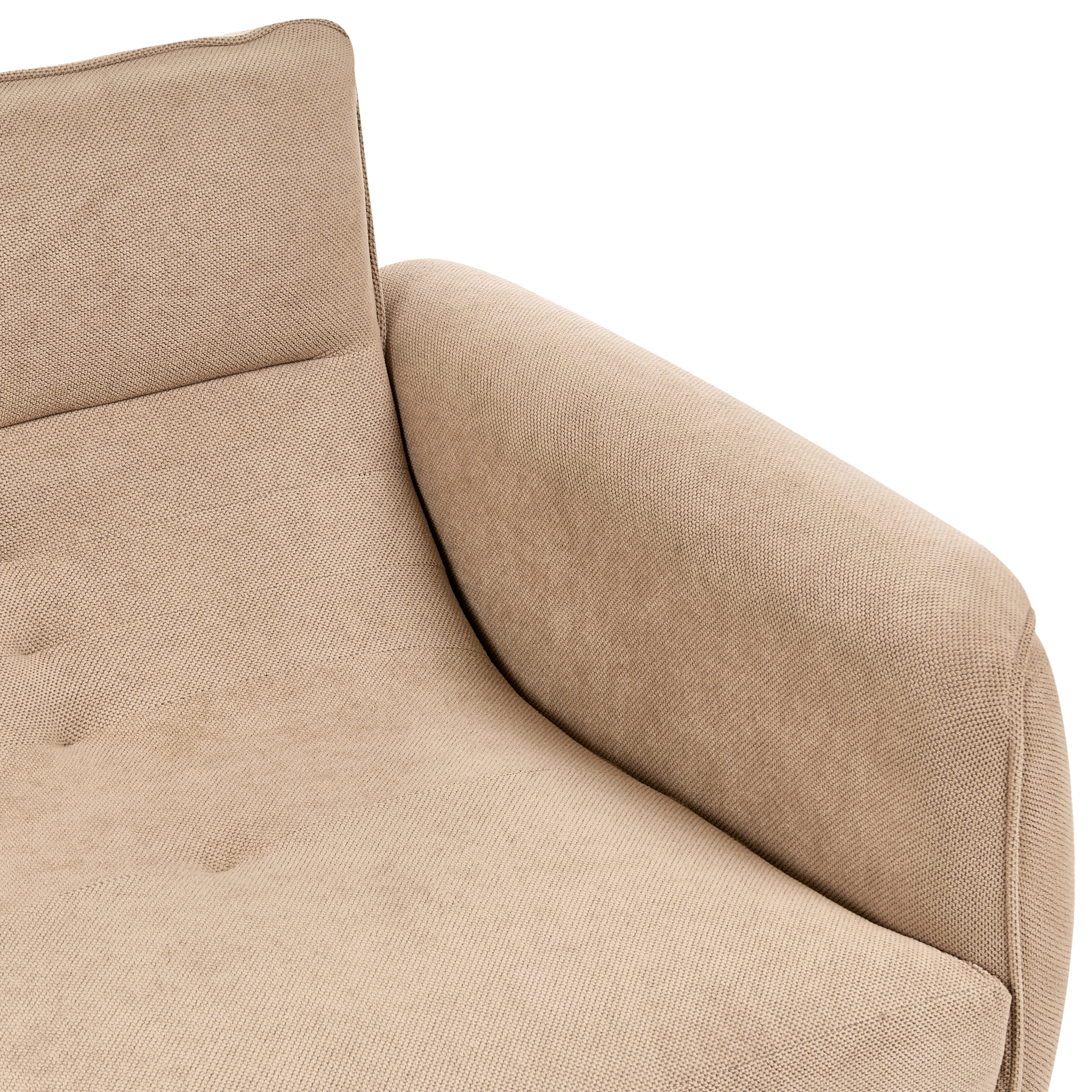 Canapea cu 3 locuri WETLAN  Maro deschis [7]