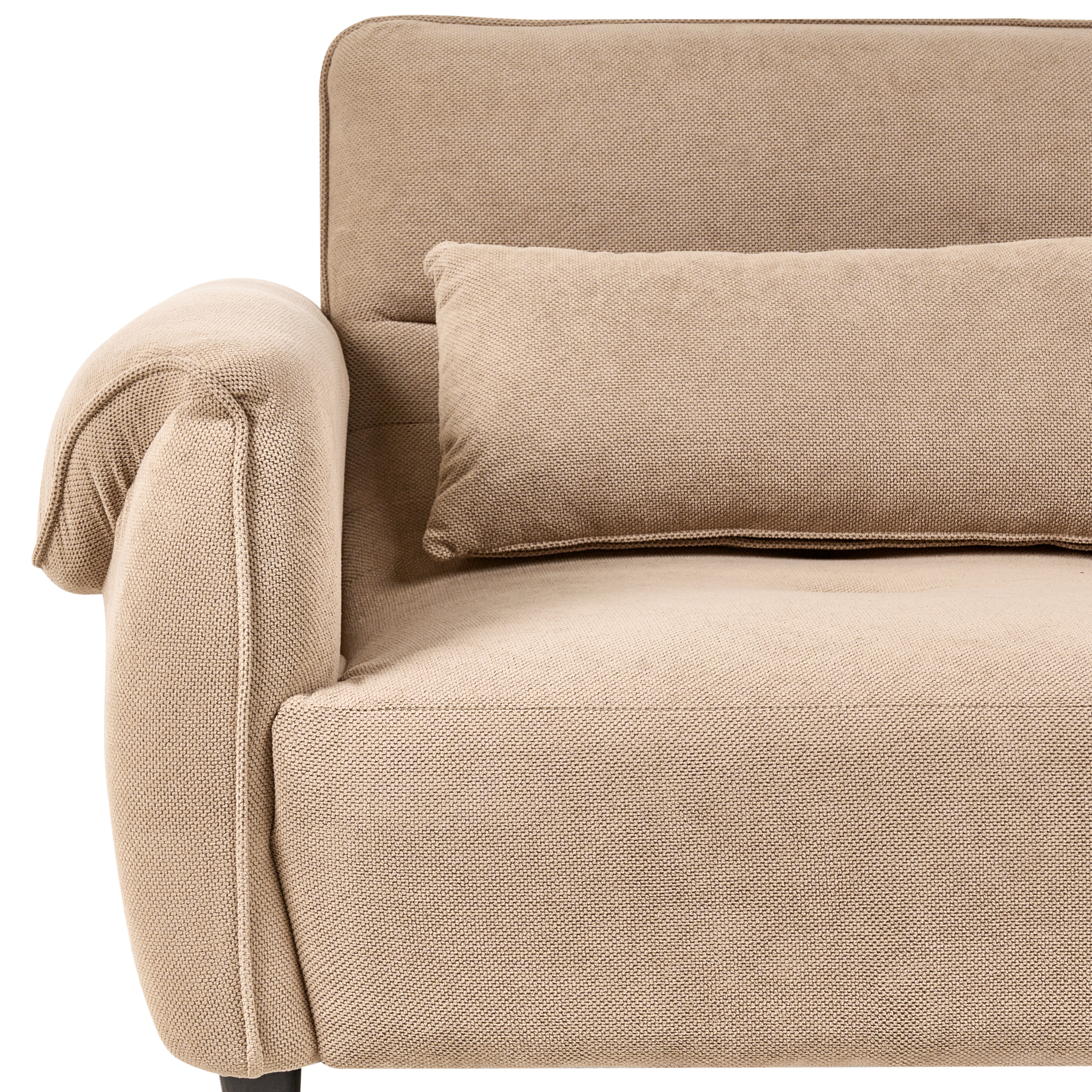 Canapea cu 3 locuri WETLAN  Maro deschis [8]