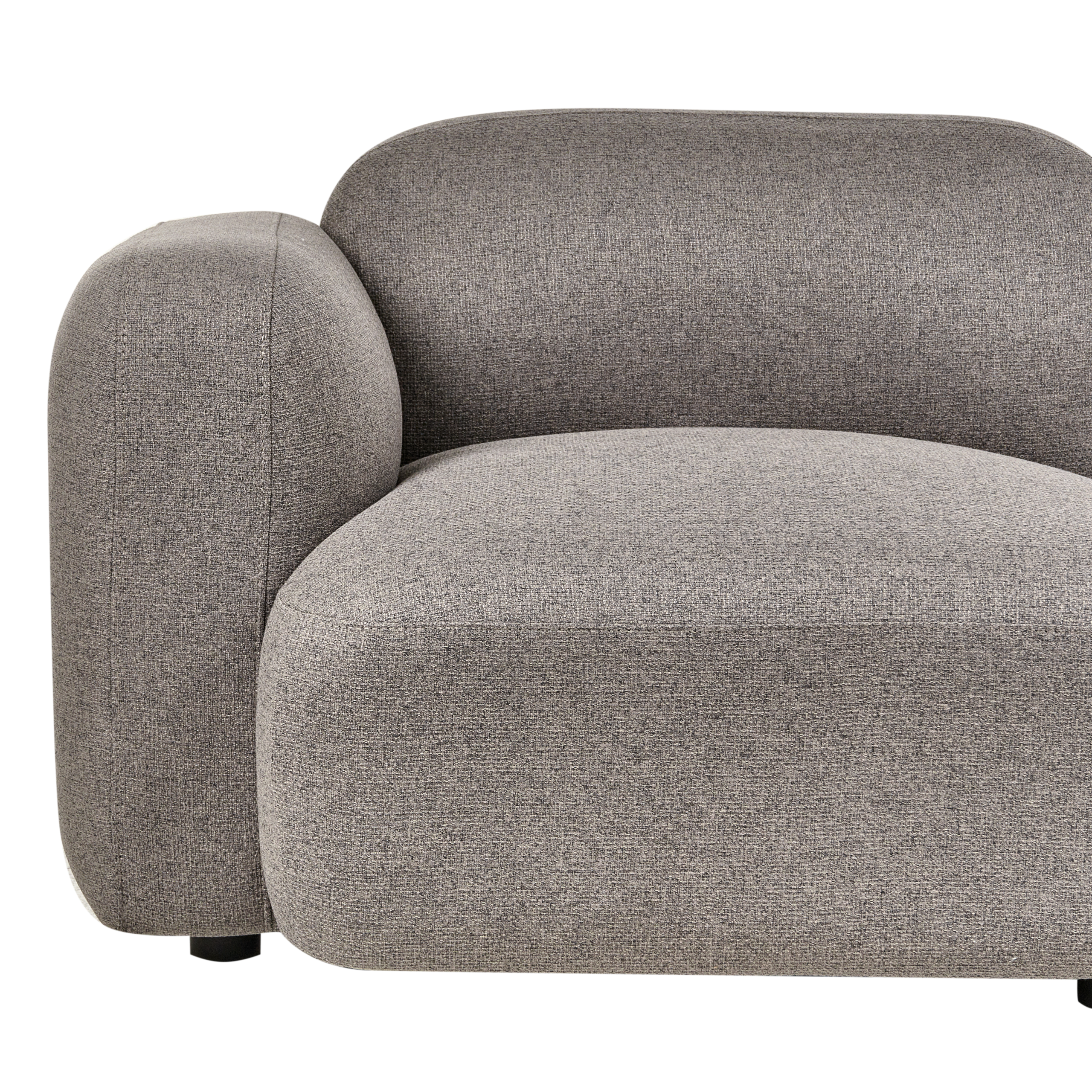 Canapea cu 3 locuri AFOSS  Gri închis [6]