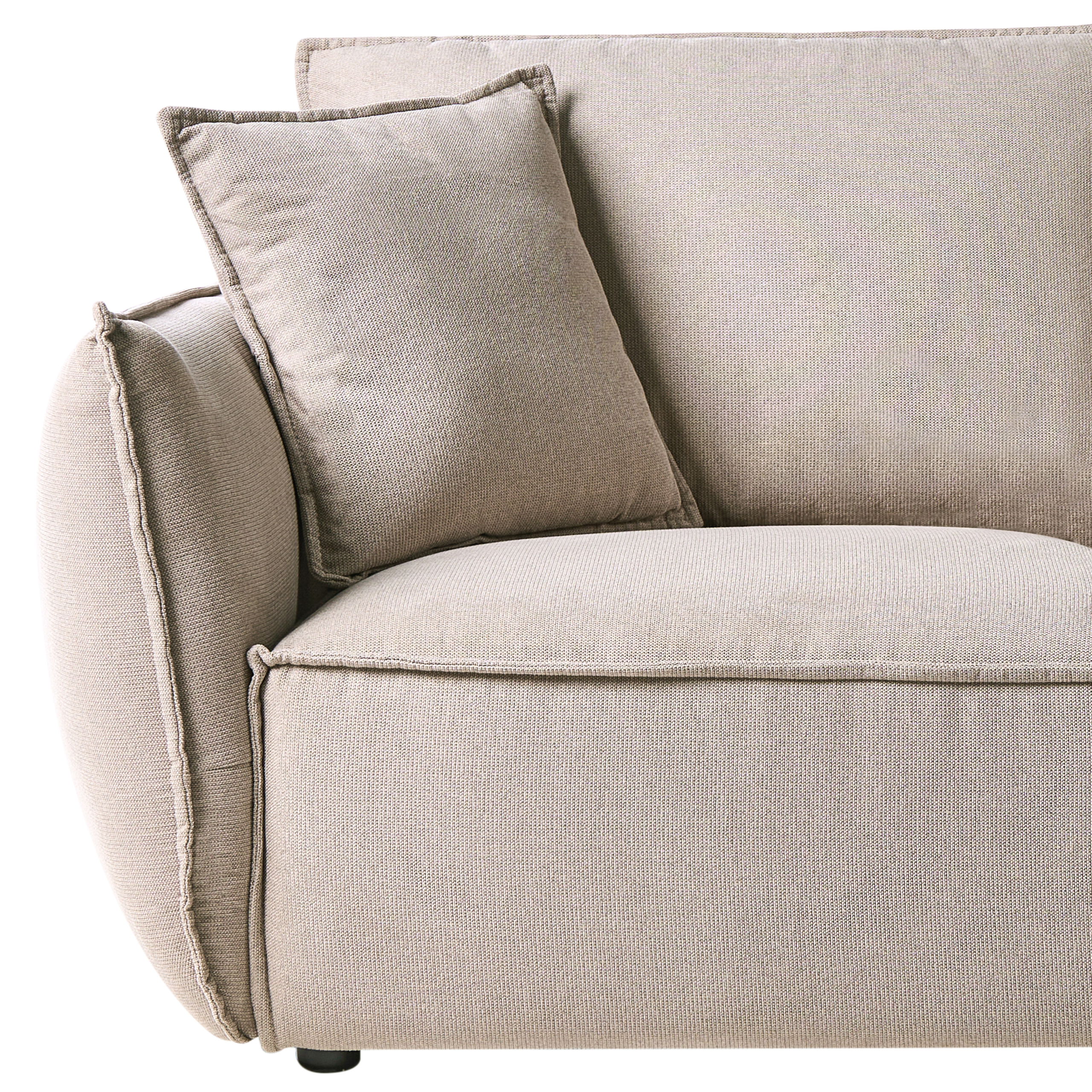 Canapea cu 3 locuri KUNES  Taupe [6]