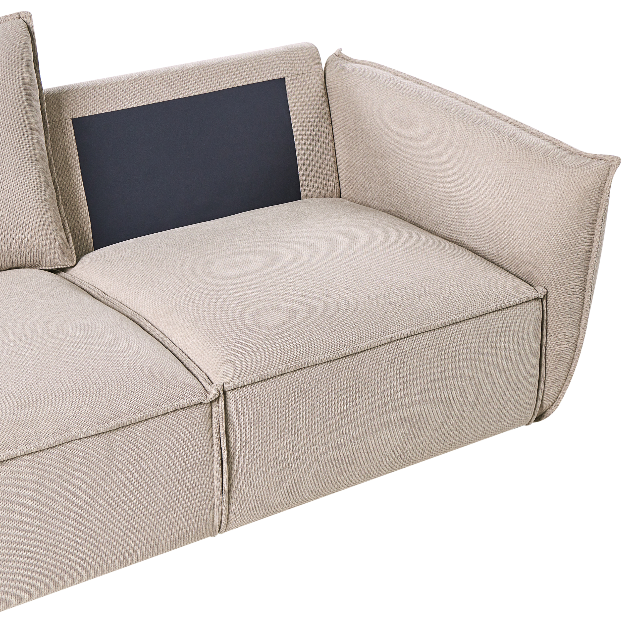 Canapea cu 3 locuri KUNES  Taupe [8]