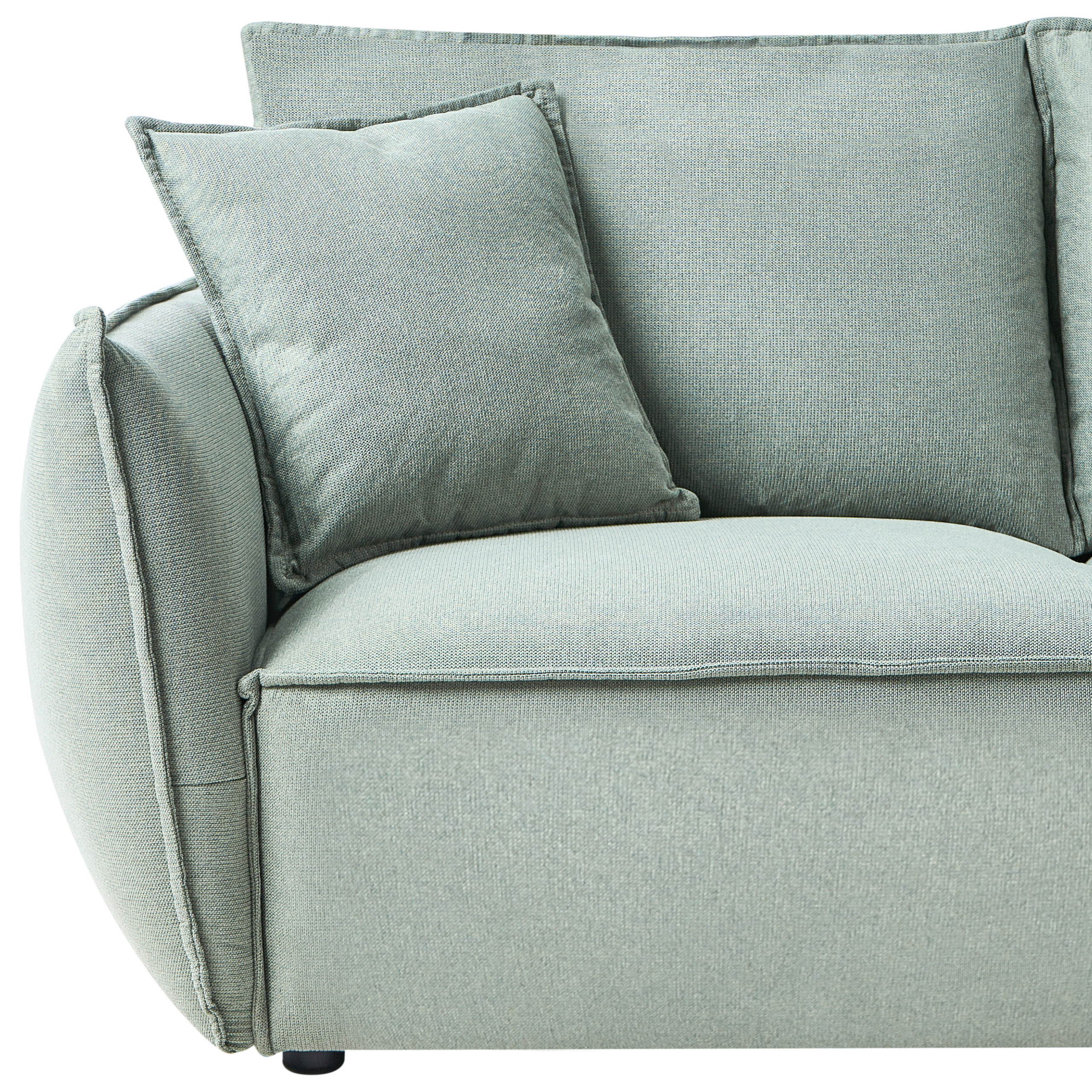 KUNES 3-seater sofa Light green [6]