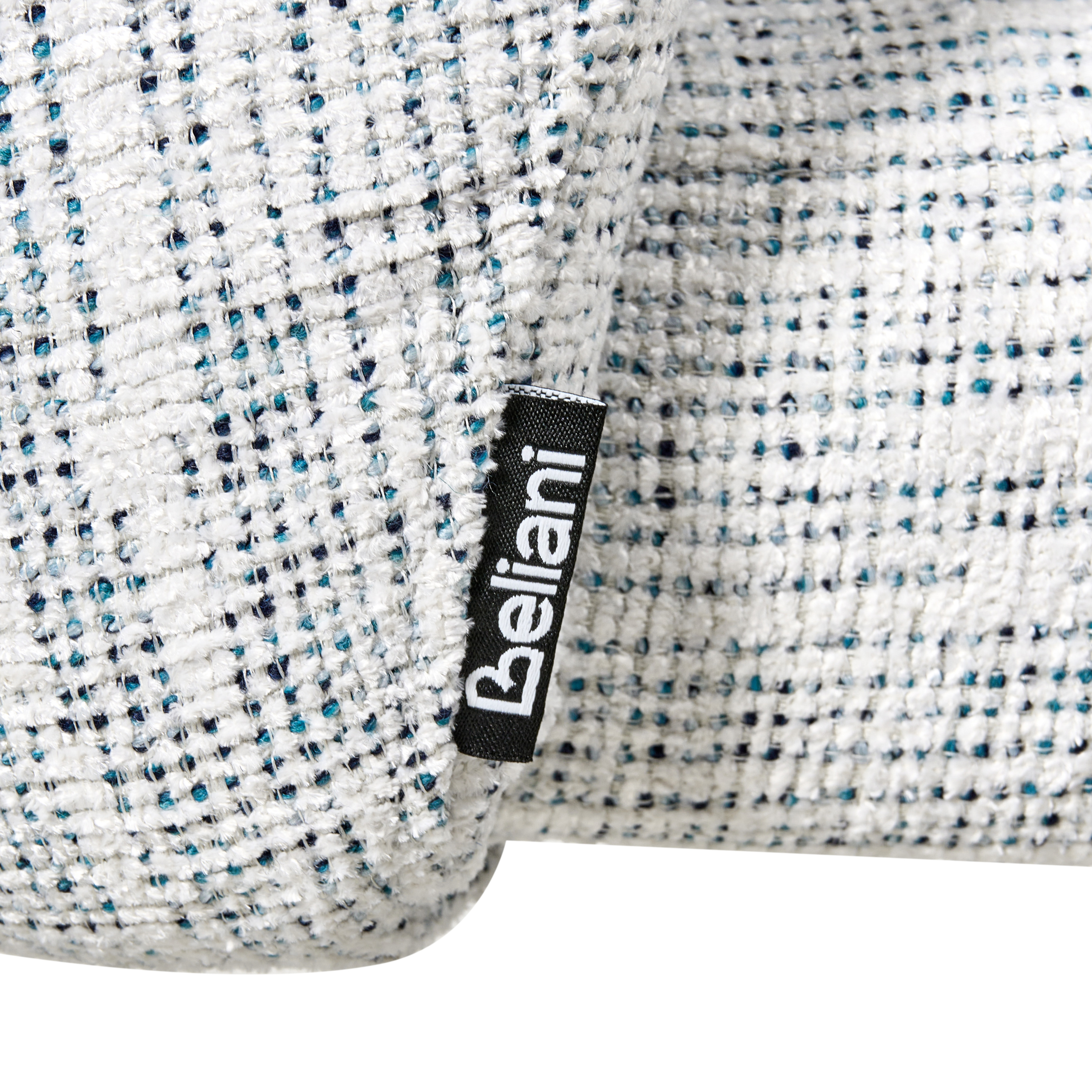 Set de 2 scaune dining ZANA  Alb/Albastru [9]