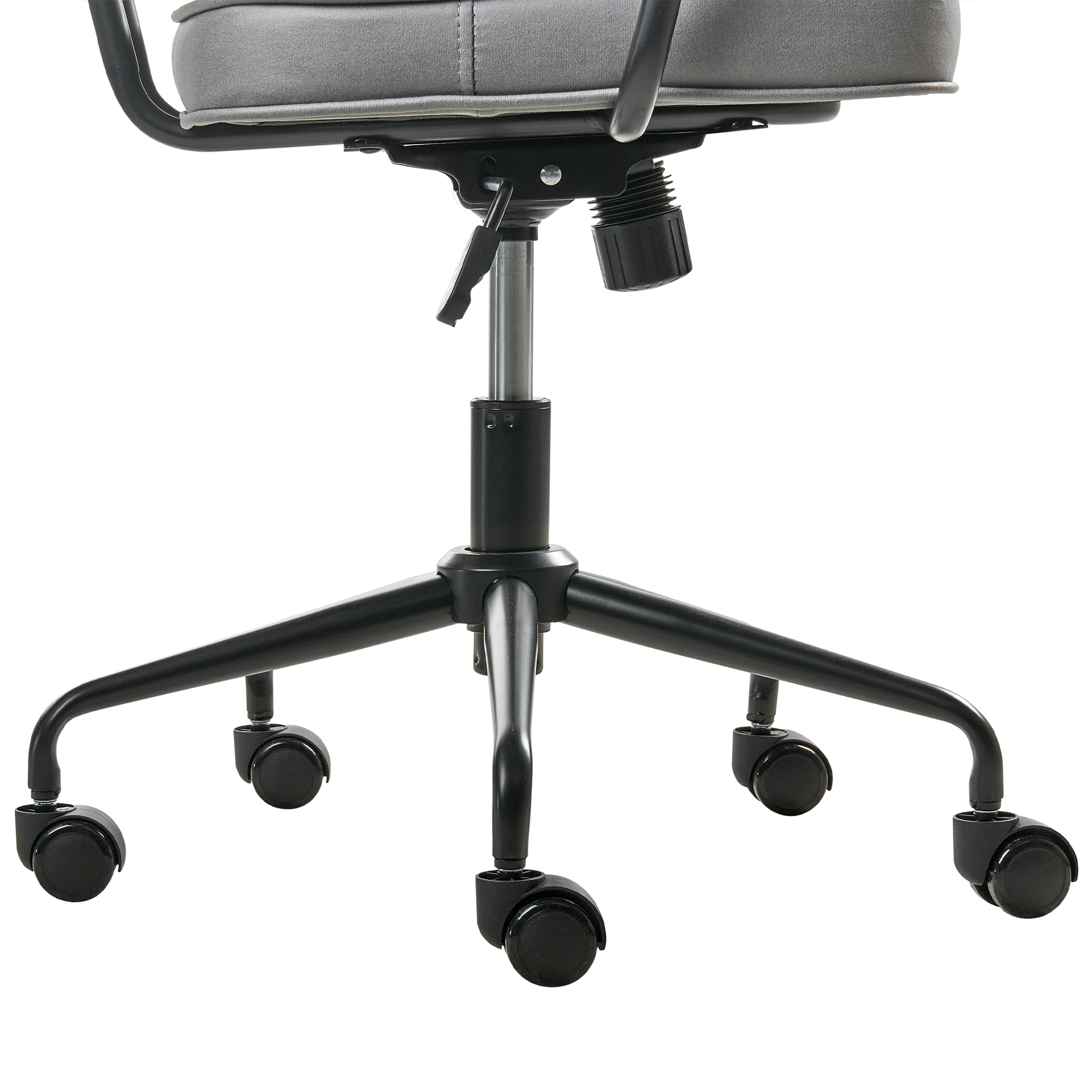 Office Chair PAWNEE Velvet Grey [9]