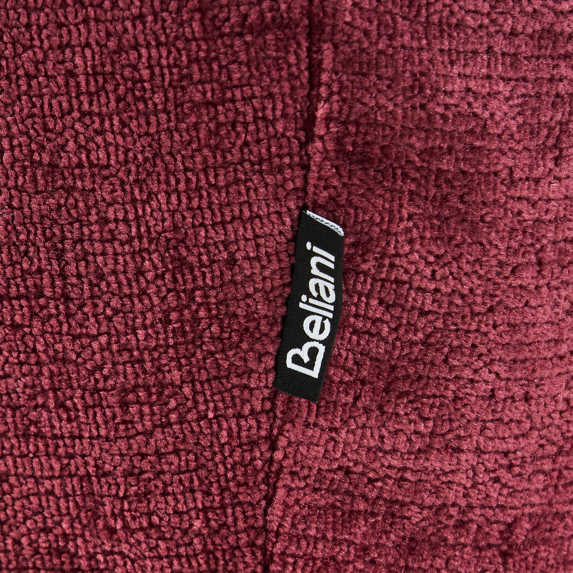 Canapea cu 2 locuri ALNOR Chenille Bordo [9]