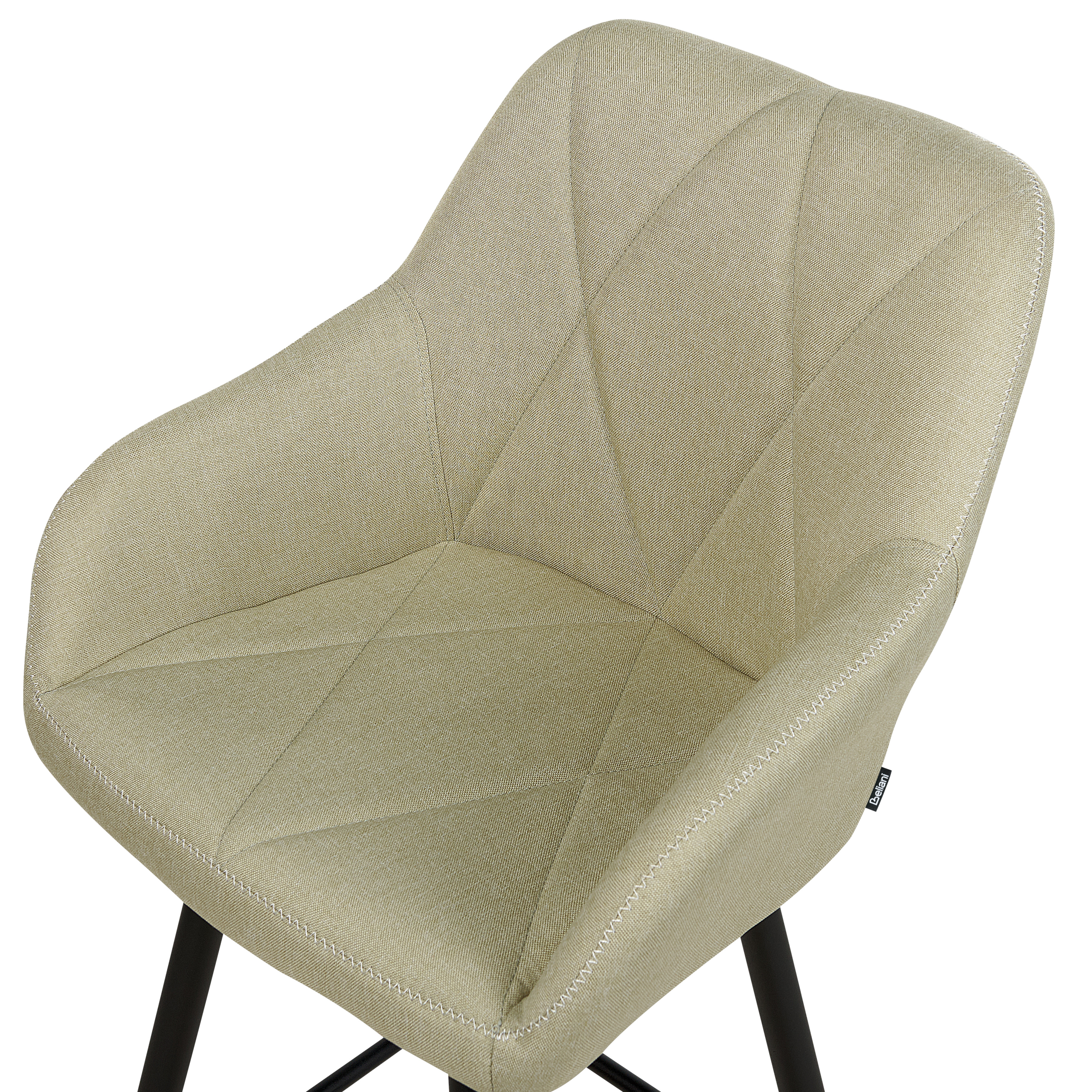 Set of 2 bar stools DARIEN Light green [7]