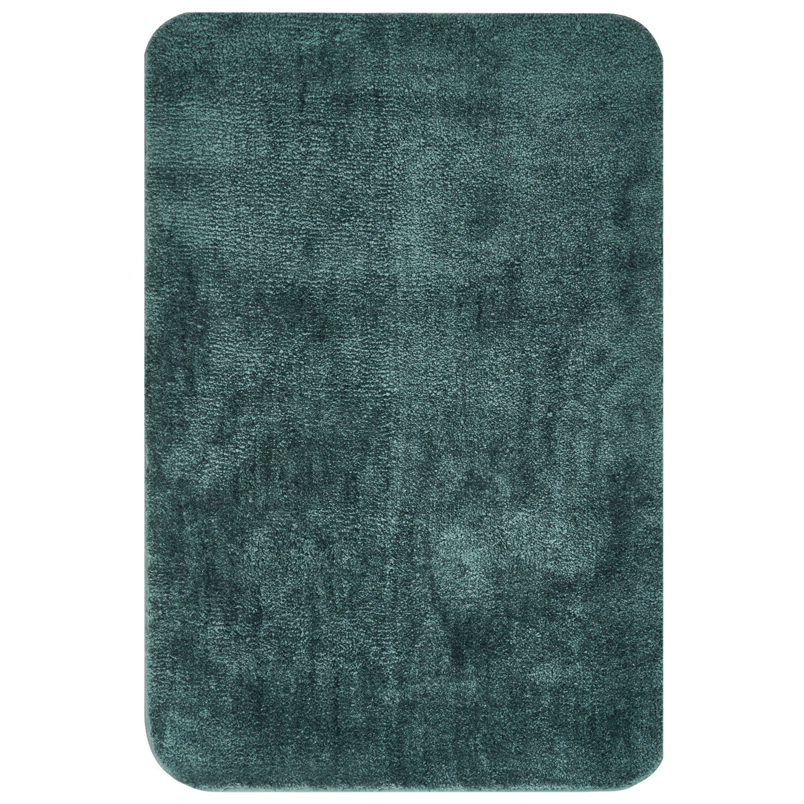 URLANA Bath Mat Dark Green 60 x 90 cm Microfiber [2]