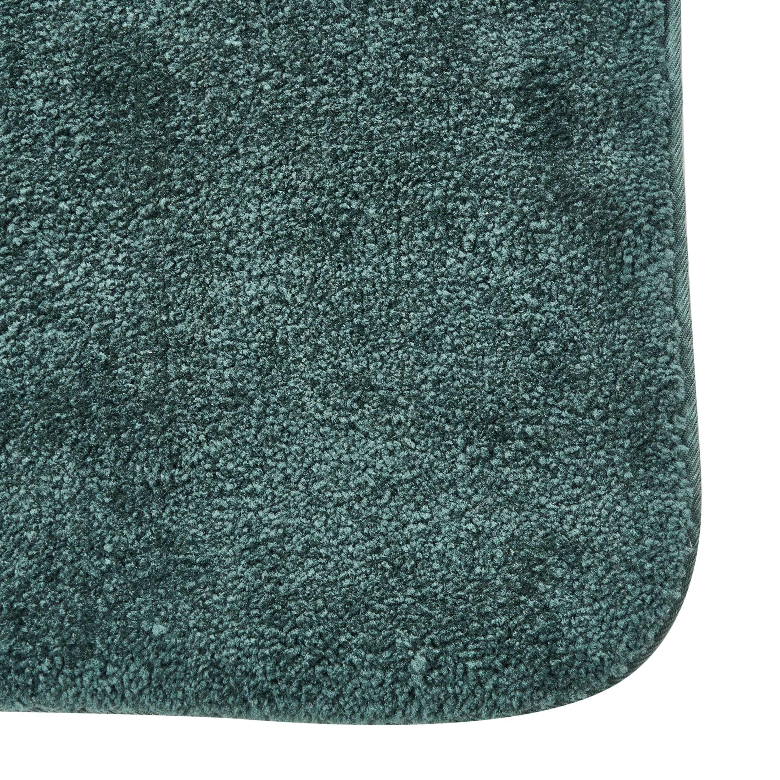URLANA Bath Mat Dark Green 60 x 90 cm Microfiber [6]