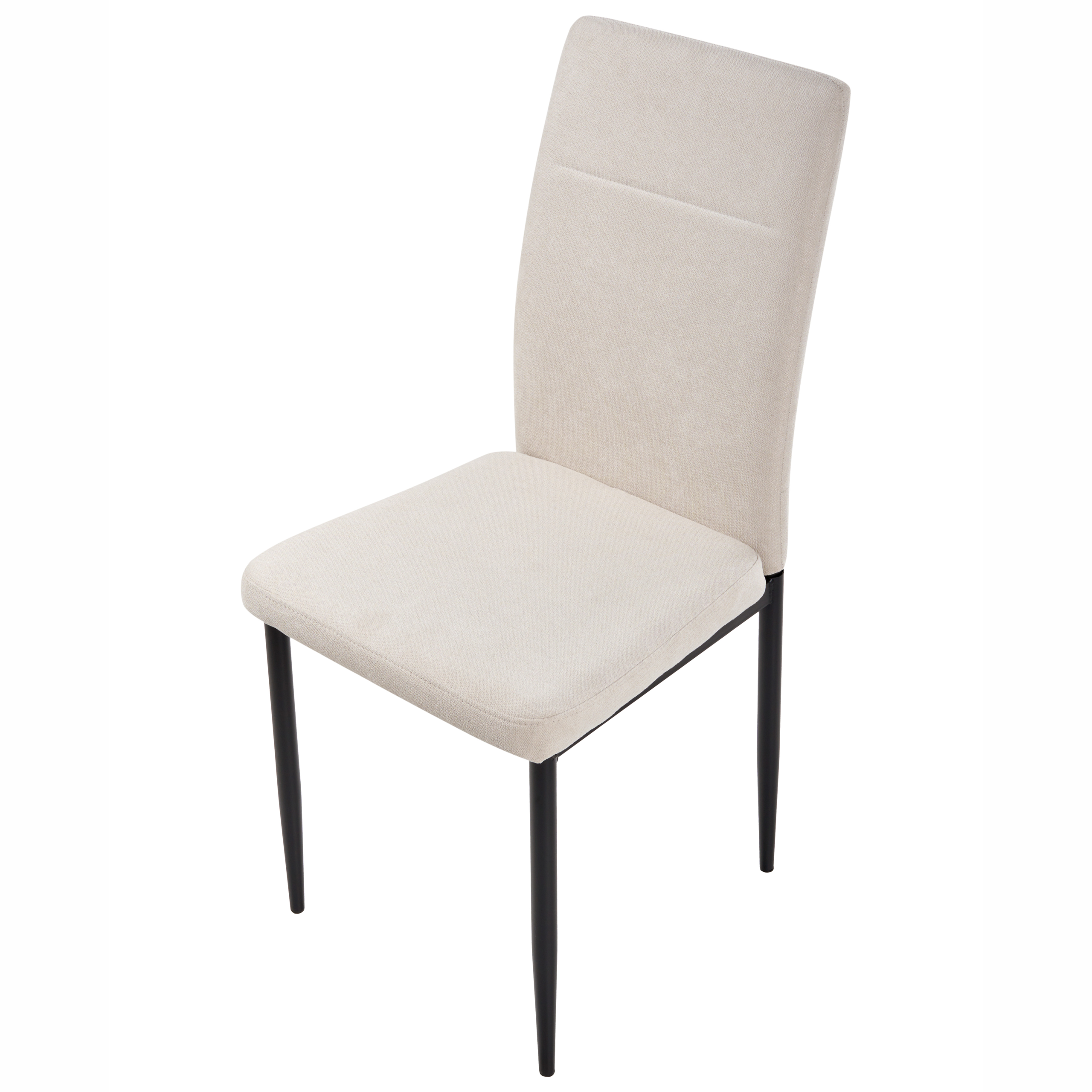 Set de 4 scaune dining RINER  Bej deschis [7]