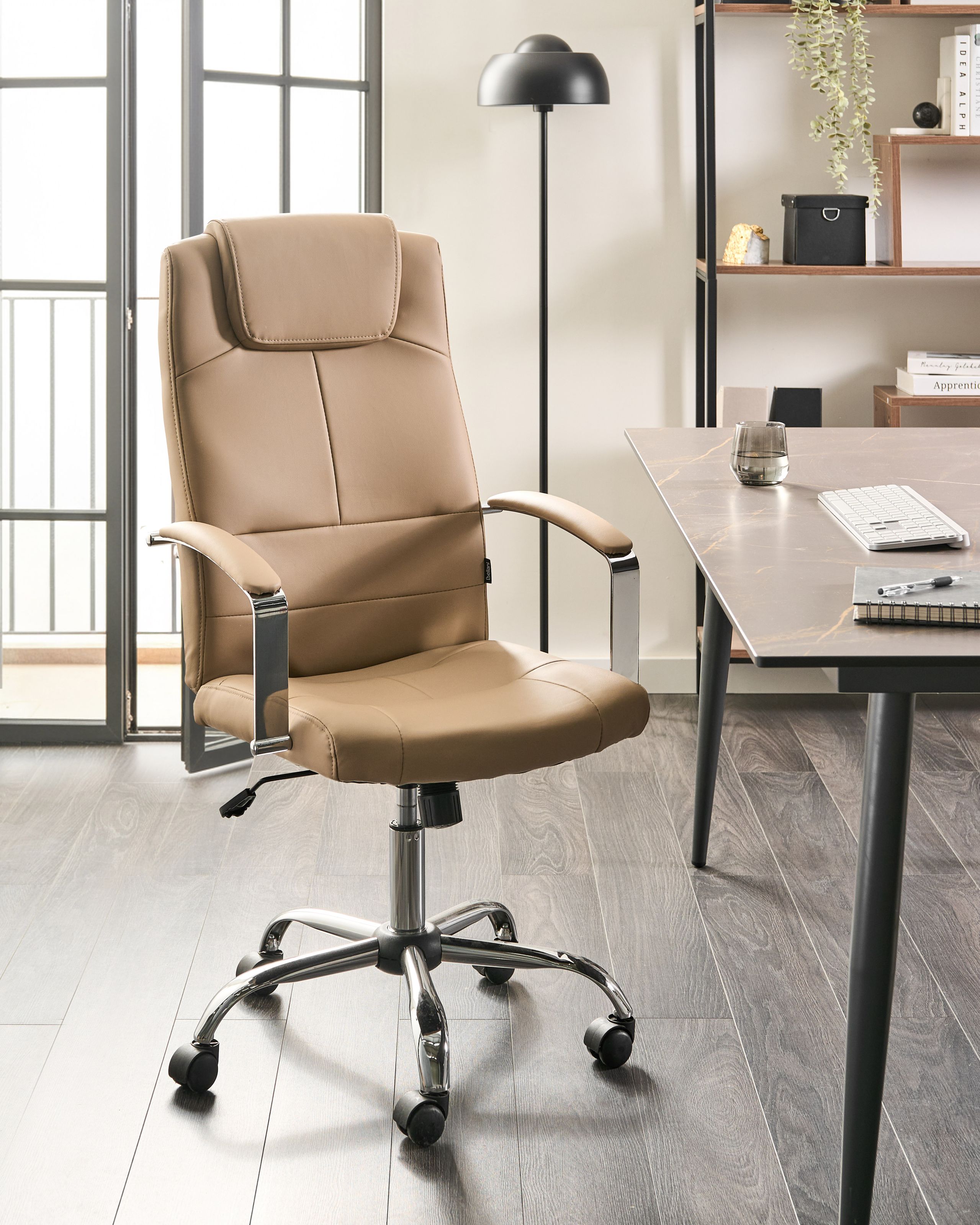 Scaun de birou - Executive chair WINNER Eco-leather Sand