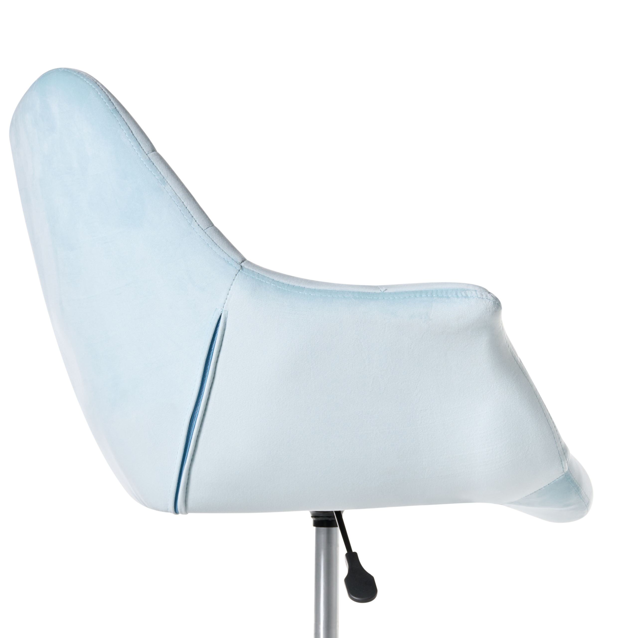 Office chair LABELLE Velvet Light blue [6]