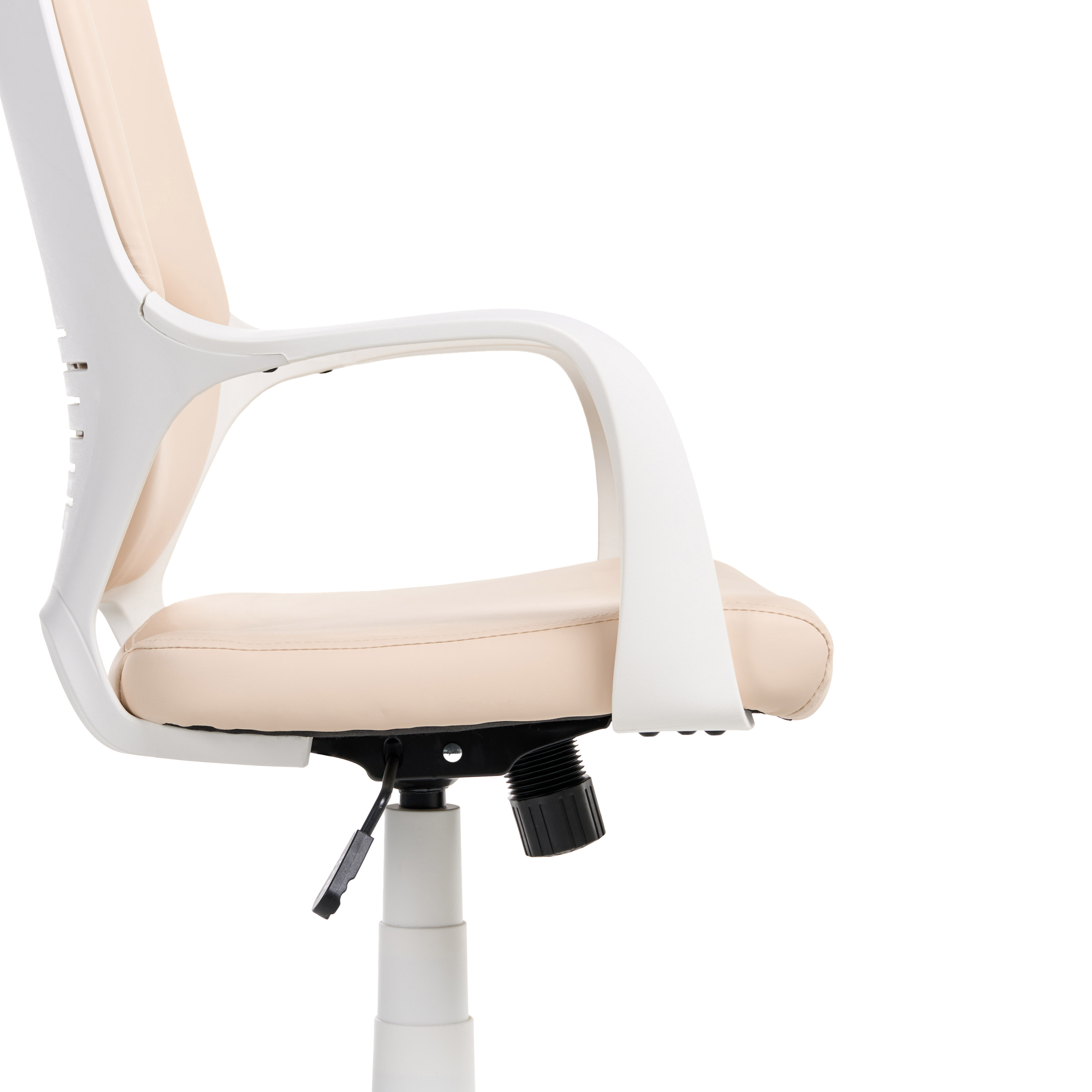 Scaun ergonomic DELIGHT Piele ecologică Bej deschis [7]