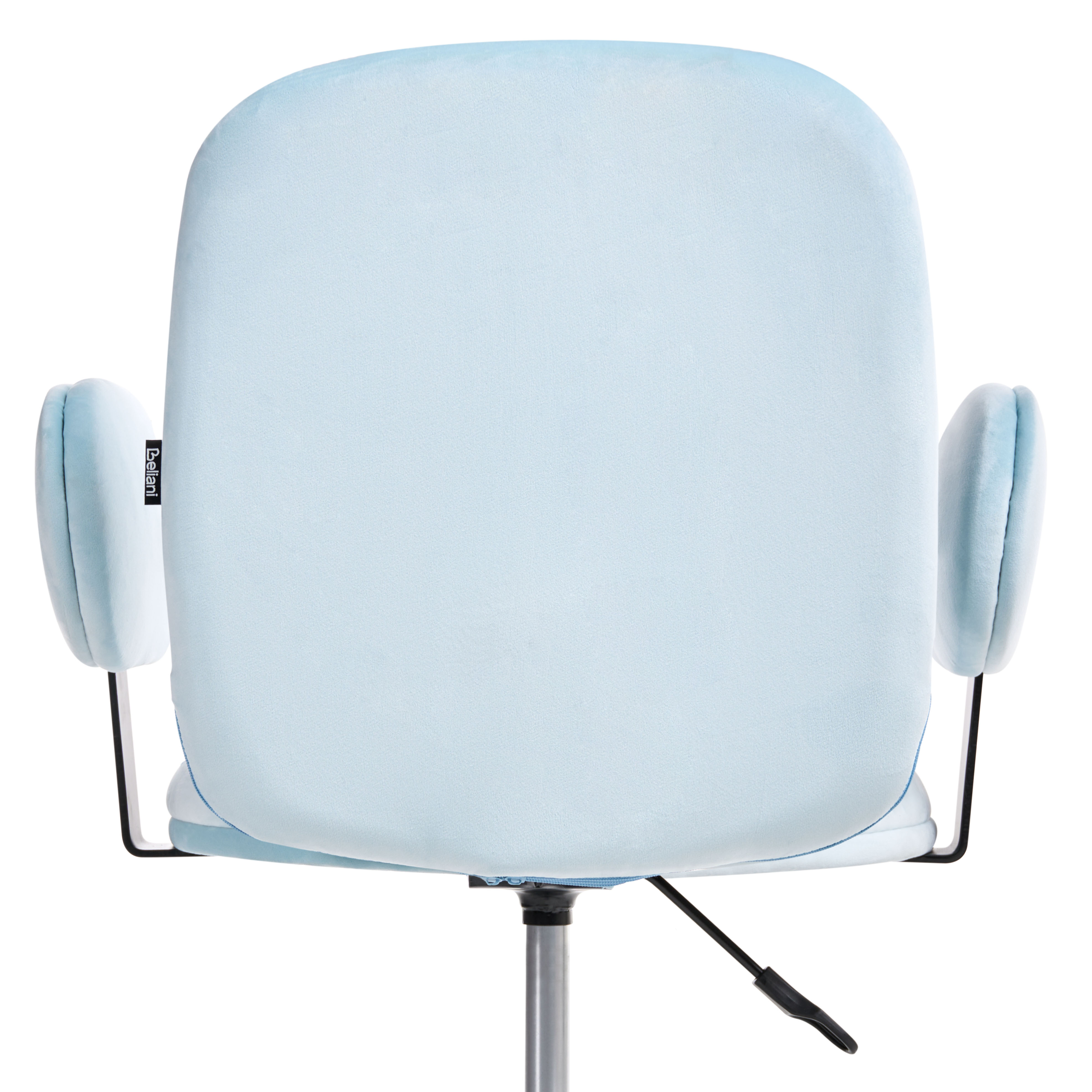 Office Chair MORAGA Velvet Light Blue [7]