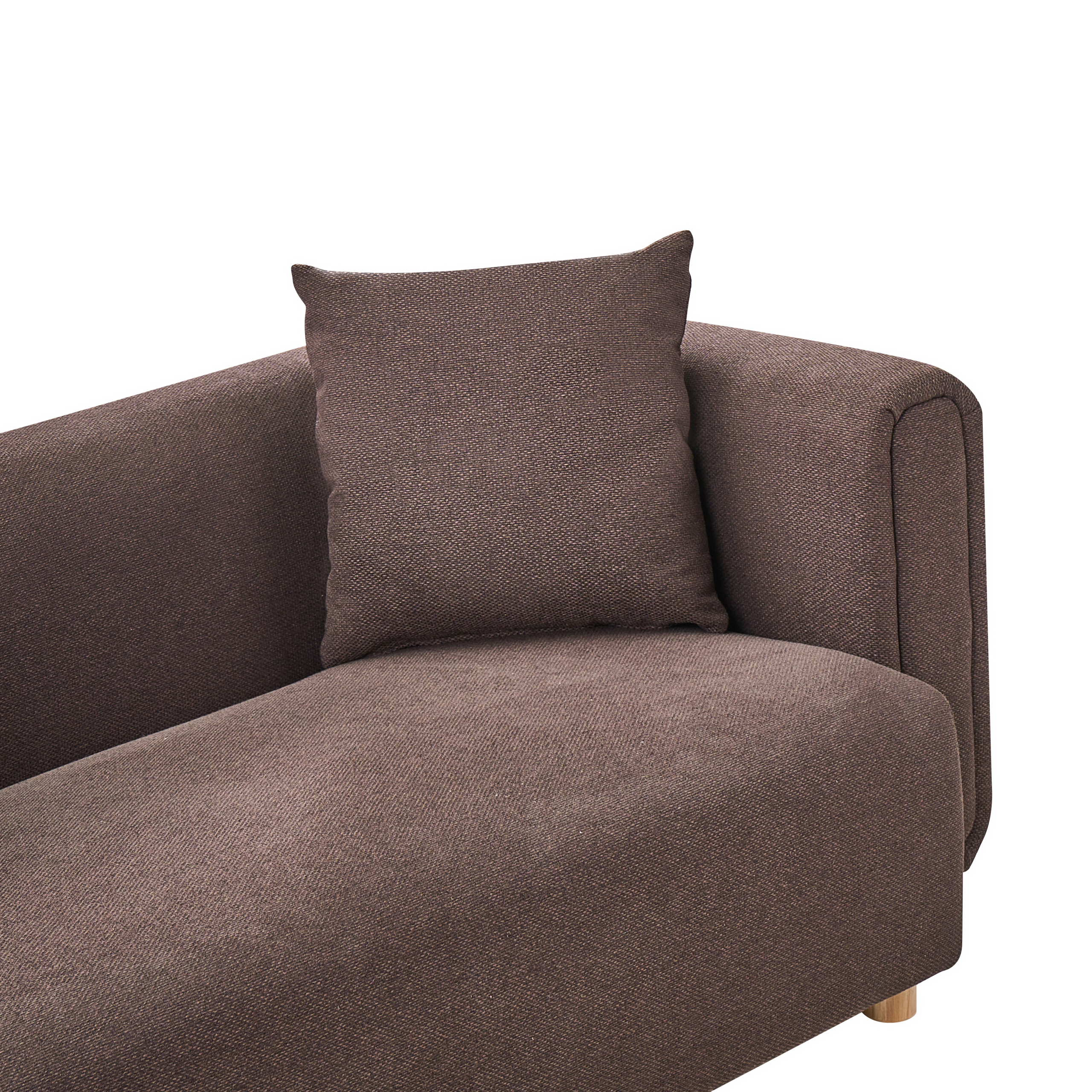 Sofa with 2-seater LILLEROD Dark brown [7]