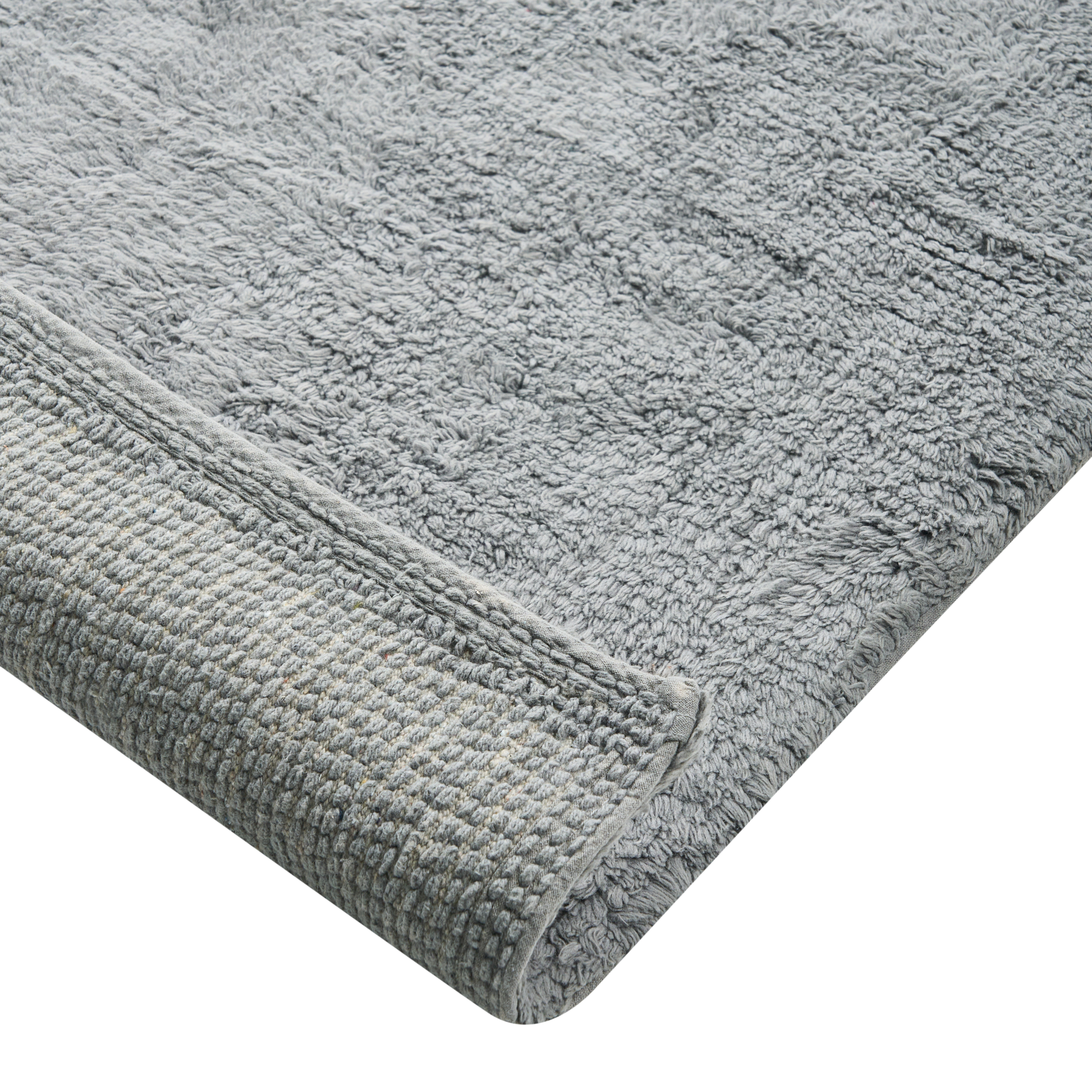 Covoraș de baie GOELA Gri 60 x 90 cm Bumbac [5]