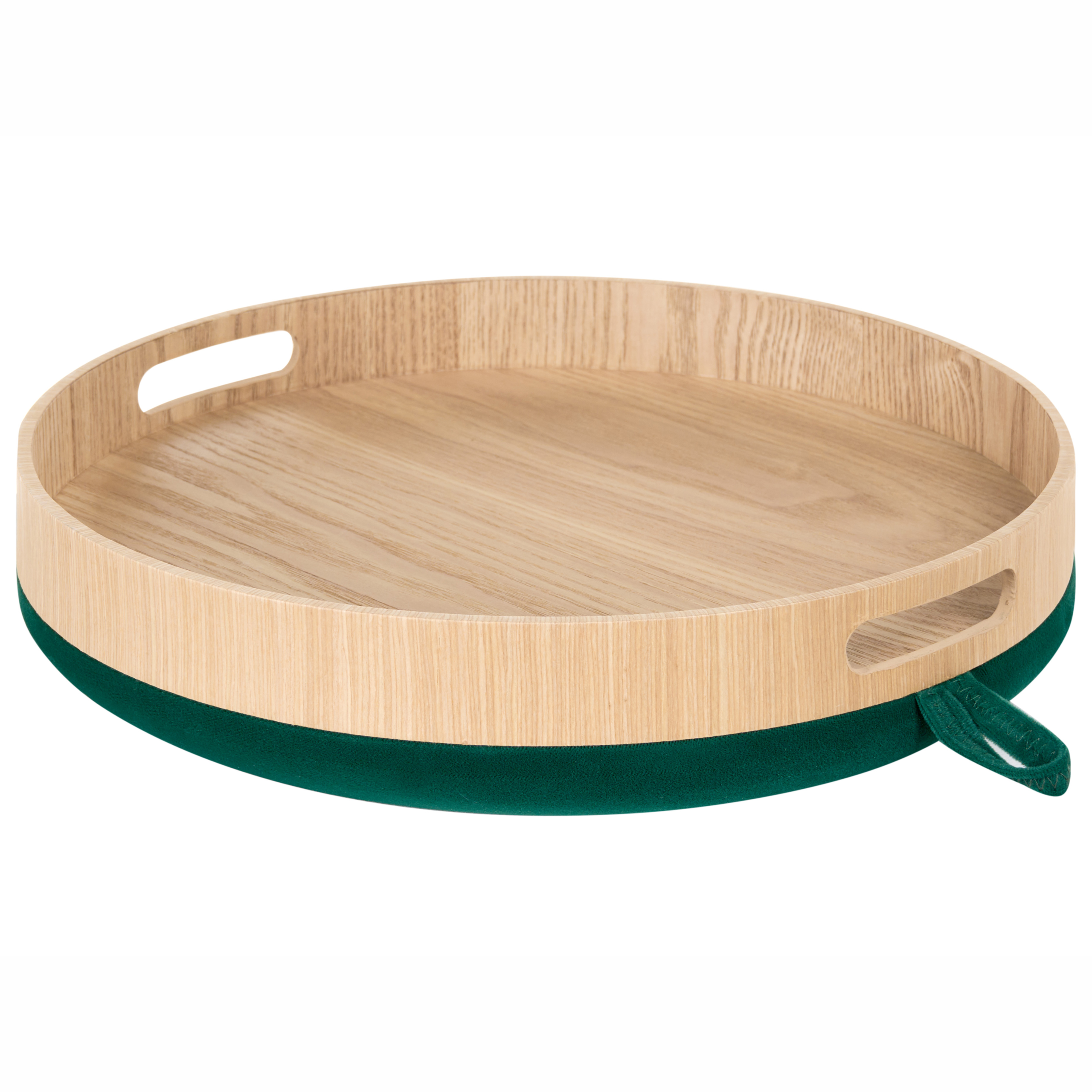 Stool with storage NEELY Velvet Emerald Green [8]