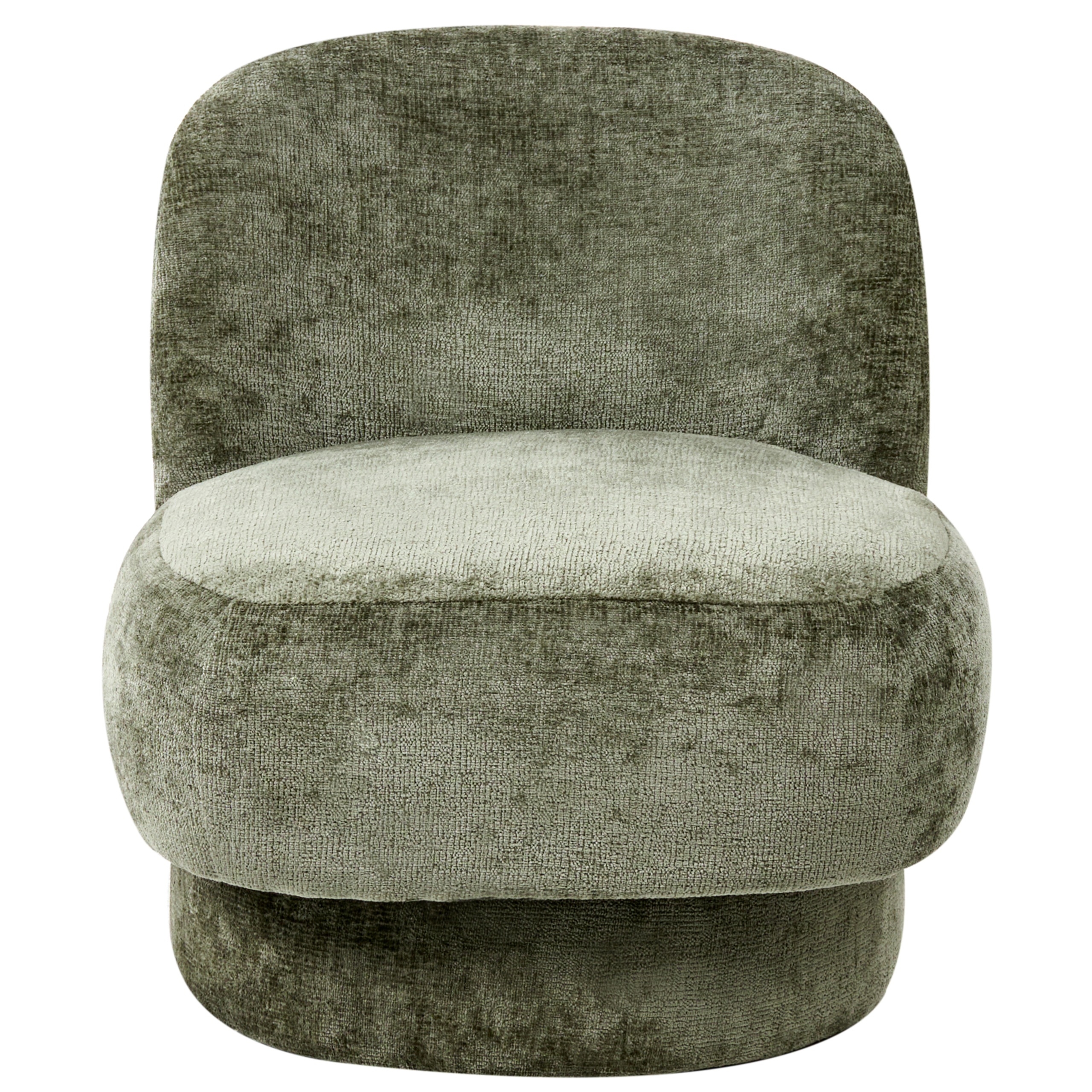 Fotoliu rotativ AYLO Chenille Verde [4]