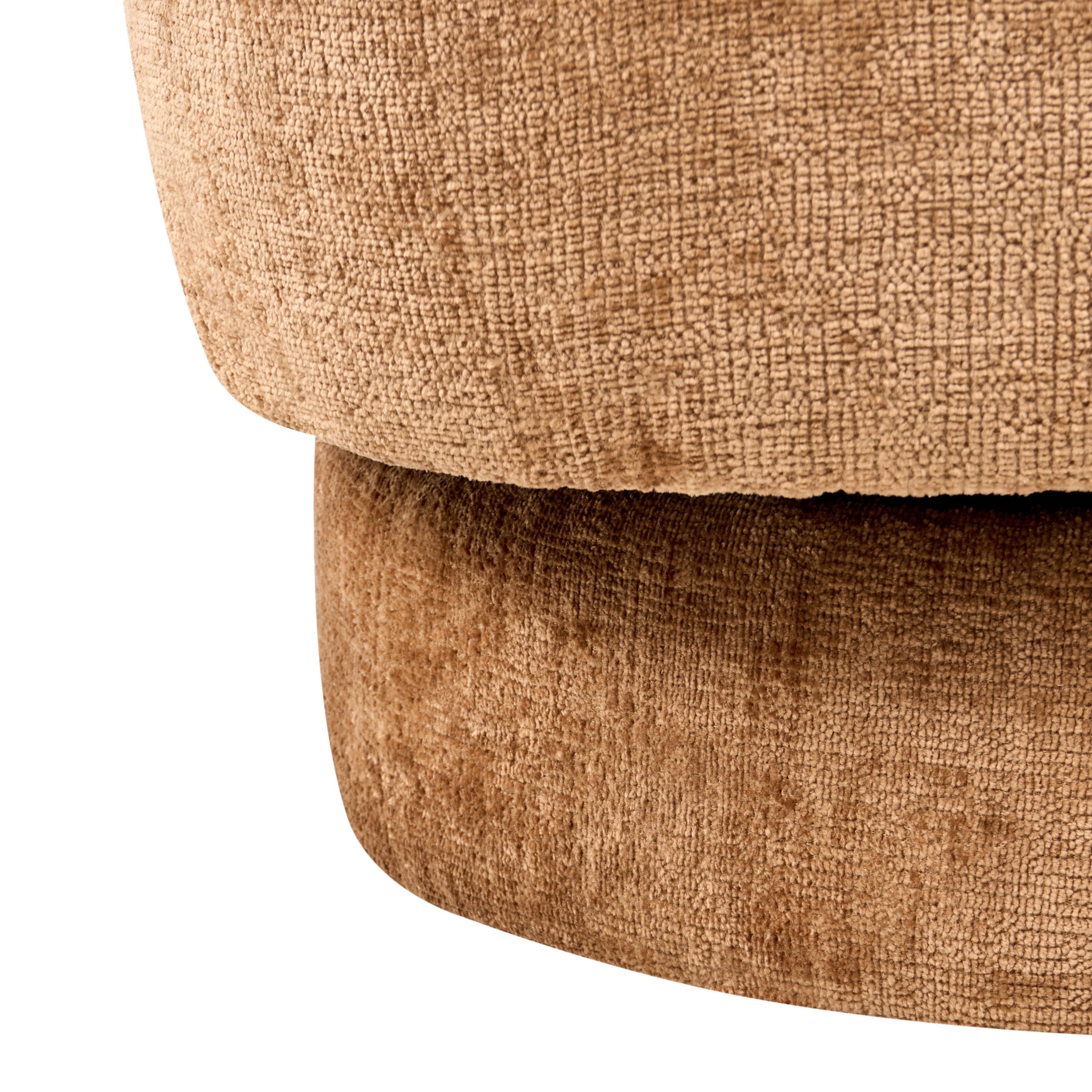 Fotoliu rotativ AYLO Chenille Maro auriu [6]