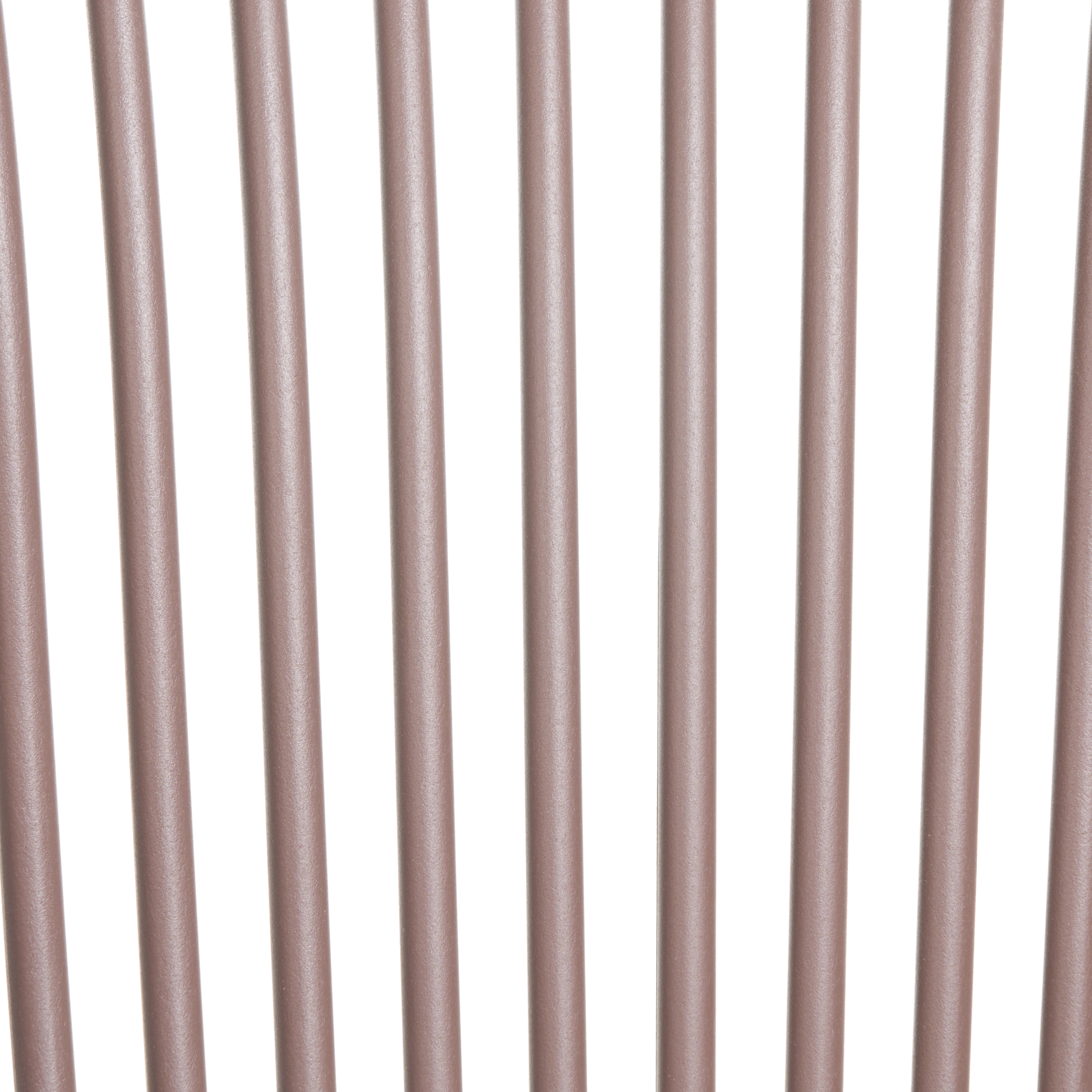 Set of 4 PESARO garden chairs Brown [9]