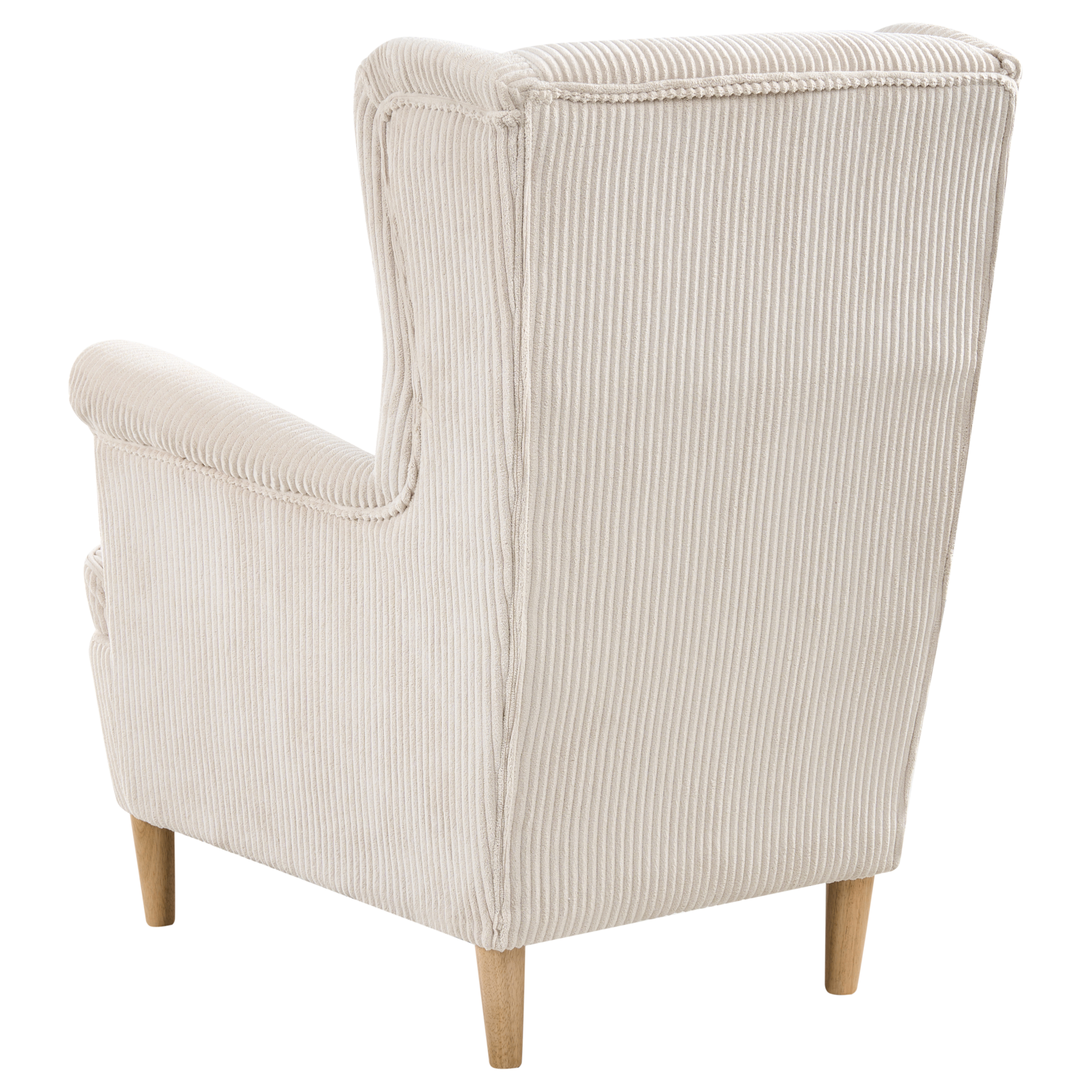 ABSON high-back armchair Velvet Beige light [6]