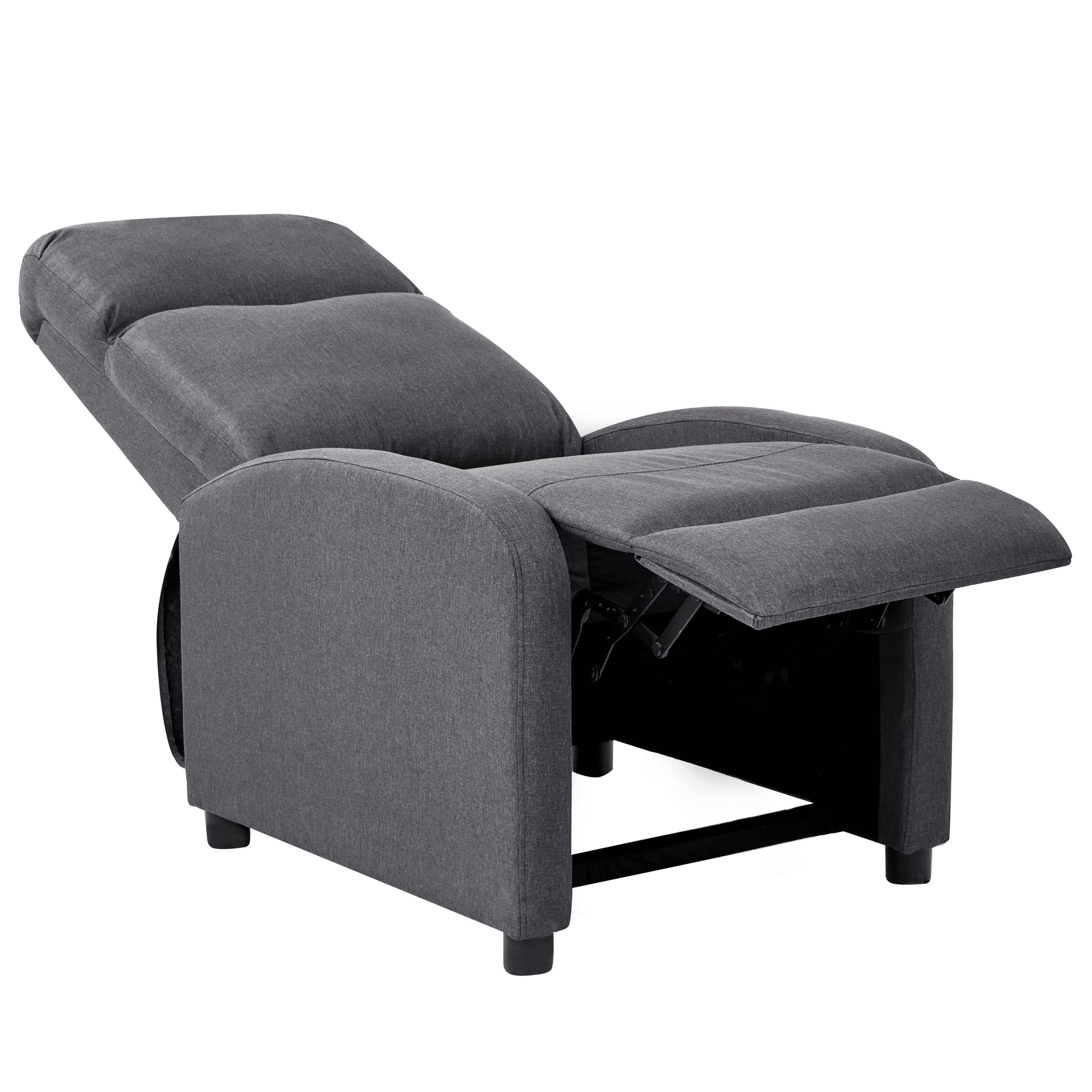 Fotoliu cu recliner EMINENCE In sintetic Gri închis [5]