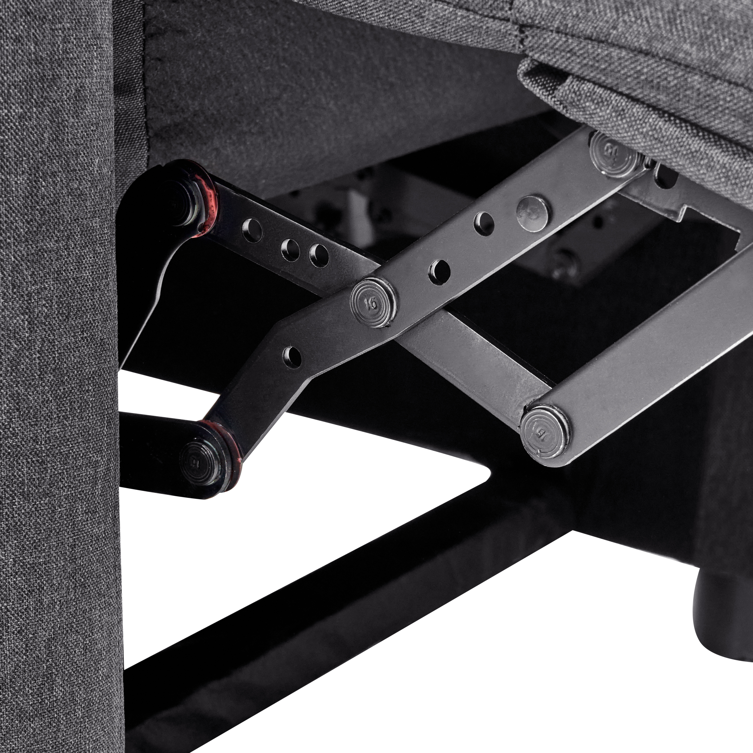 Fotoliu cu recliner EMINENCE In sintetic Gri închis [9]