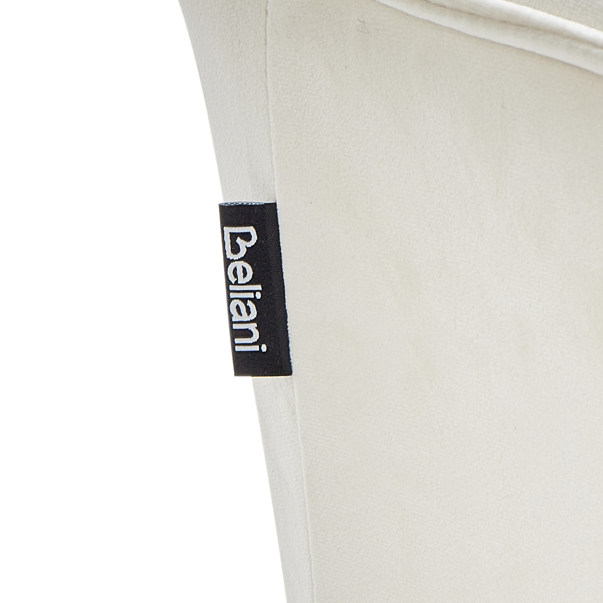 Set of 2 dining chairs JASMIN Velvet Light Beige [9]