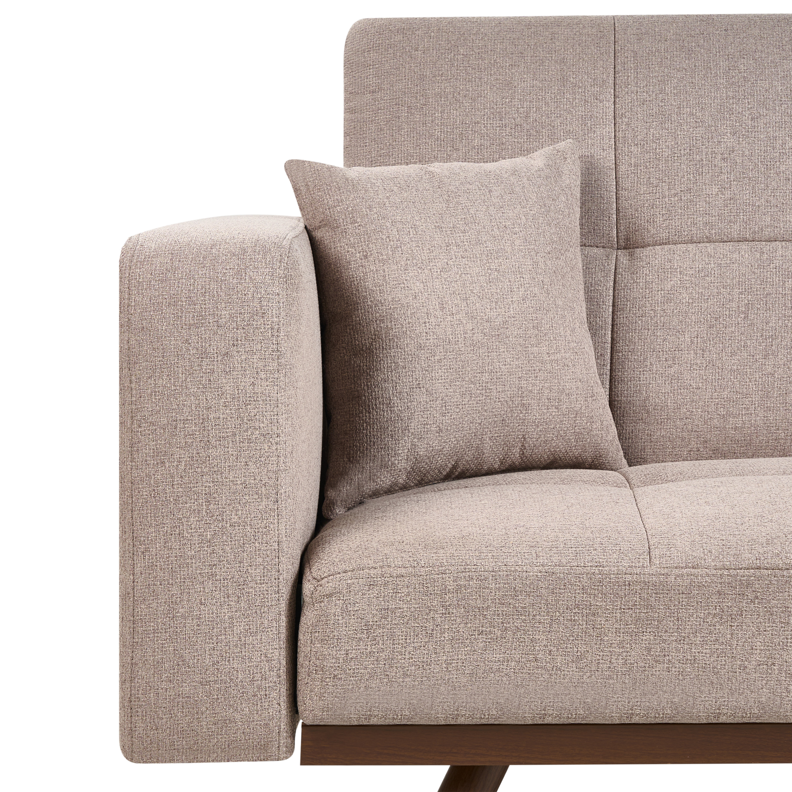 Canapea extensibilă cu 3 locuri HJULBY Maro deschis [7]