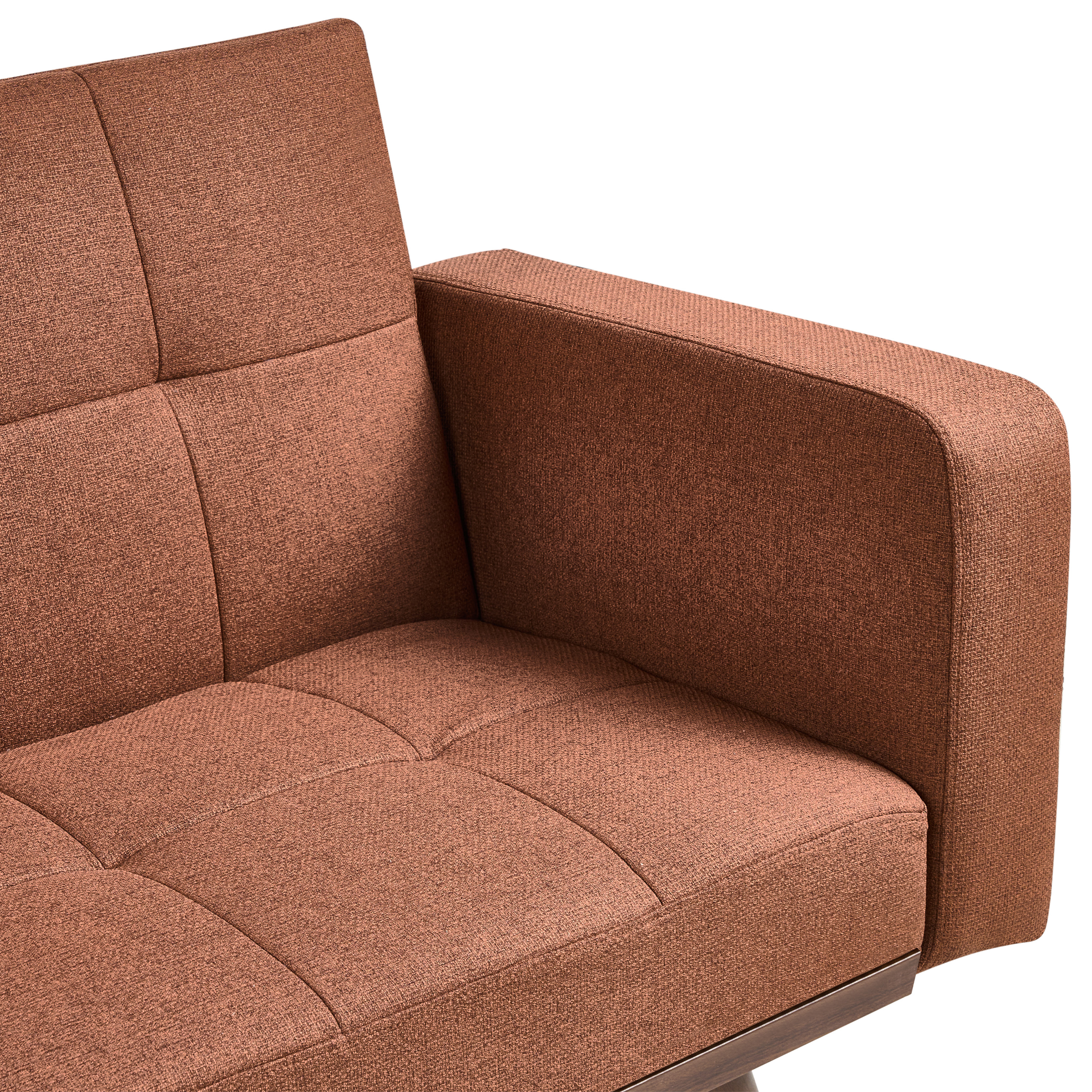 Canapea extensibilă cu 3 locuri HJULBY Maro auriu [9]