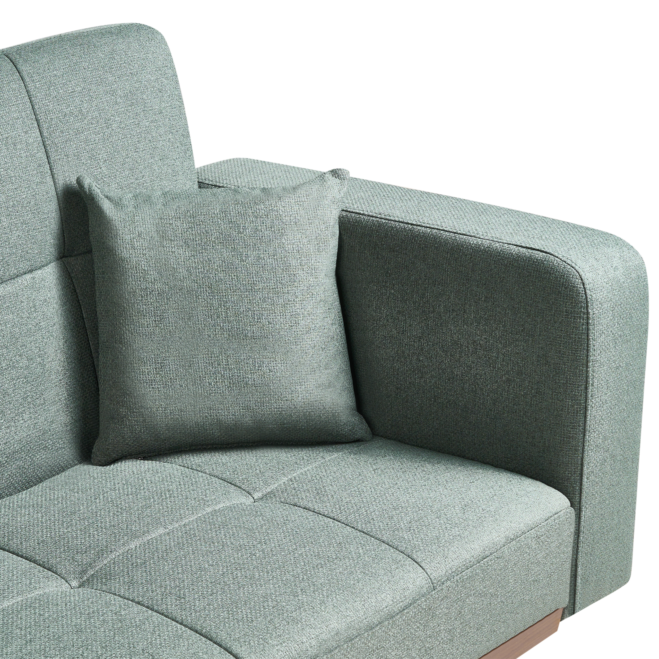 Canapea extensibilă cu 3 locuri HJULBY Verde măsliniu [8]